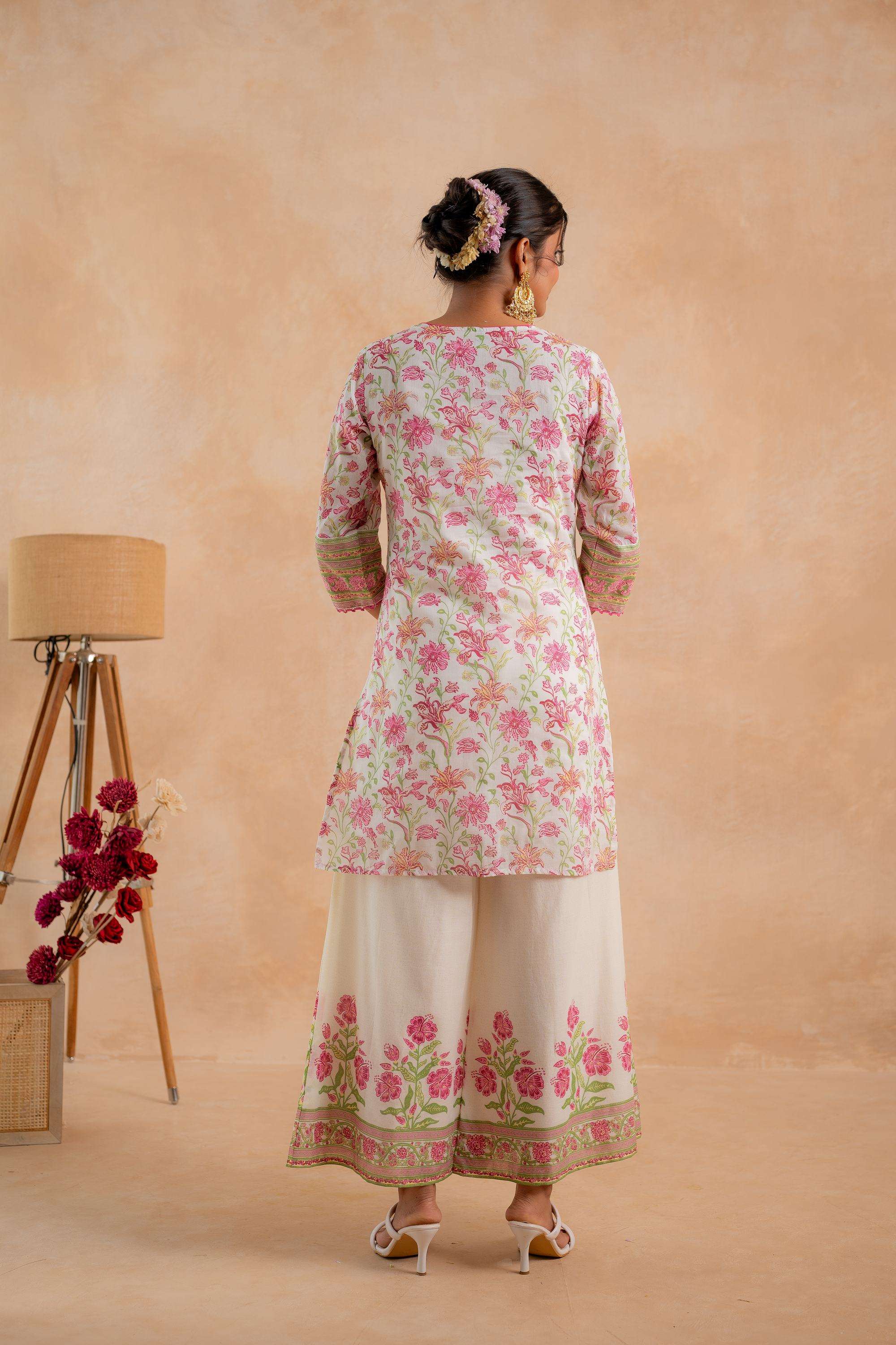 Printed-Cotton-Women-s-Festive-Wear-Kurta-Set