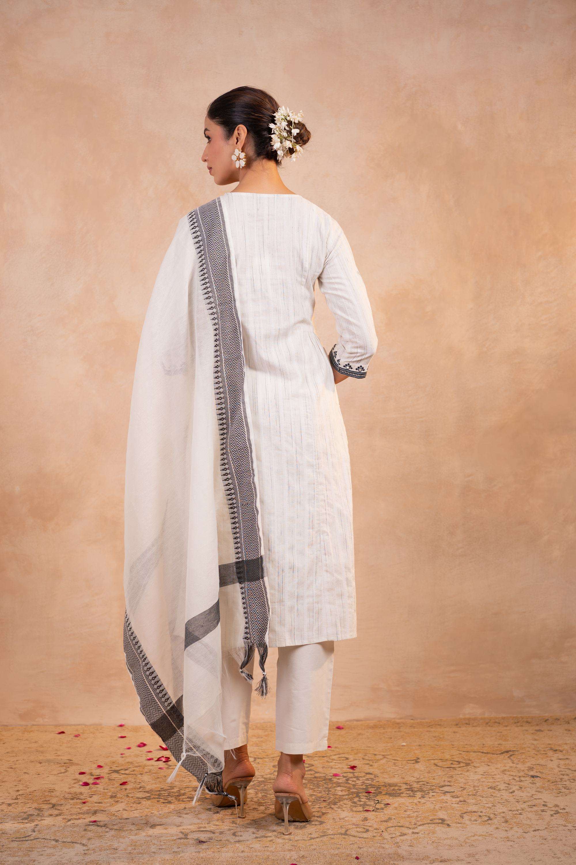 Embroidered-Cotton-Women-s-Festive-Wear-Kurta-Set