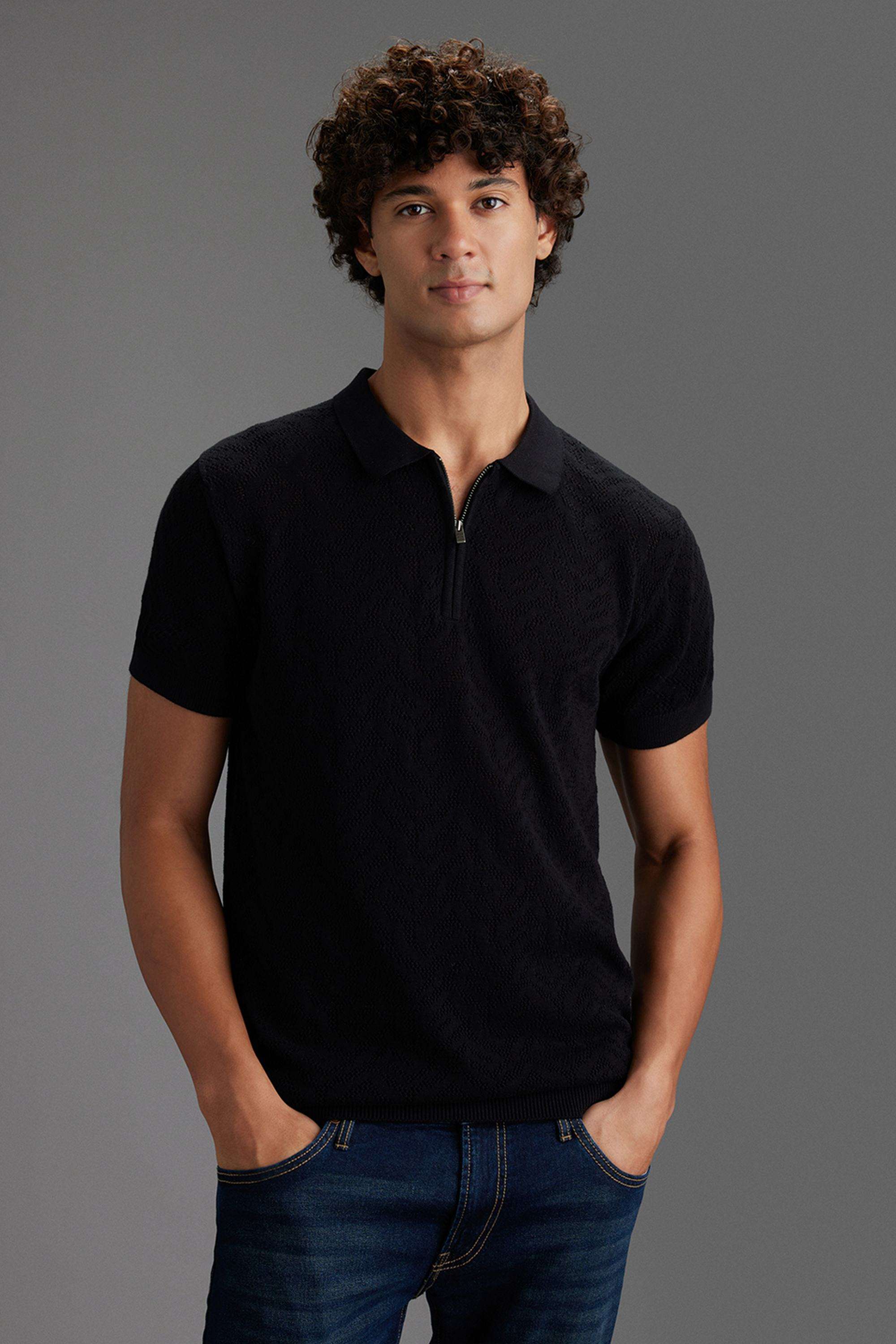 Solid-Cotton-Polo-Men-s-T-Shirt