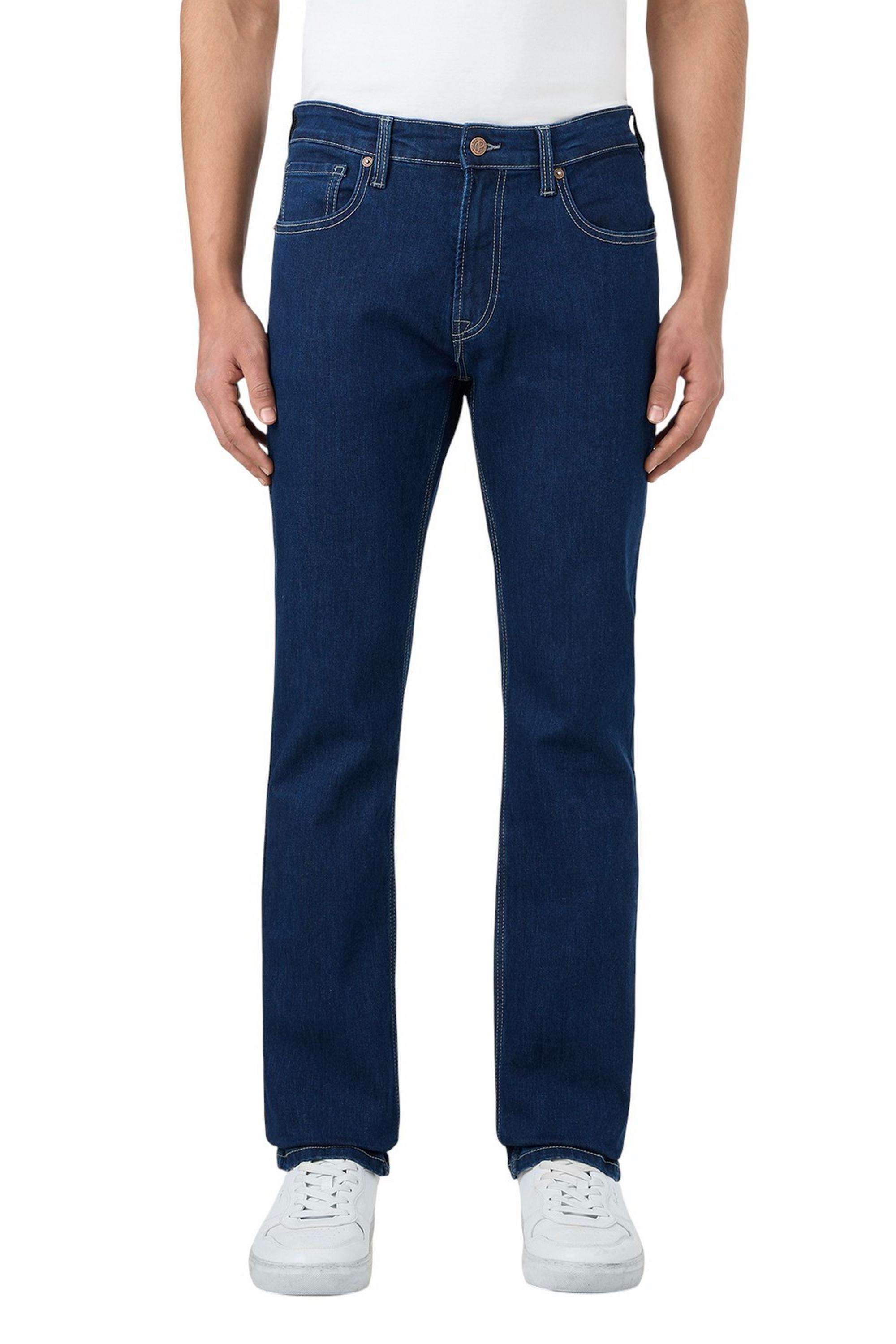 Solid-Cotton-Stretch-Straight-Fit-Men-s-Jeans