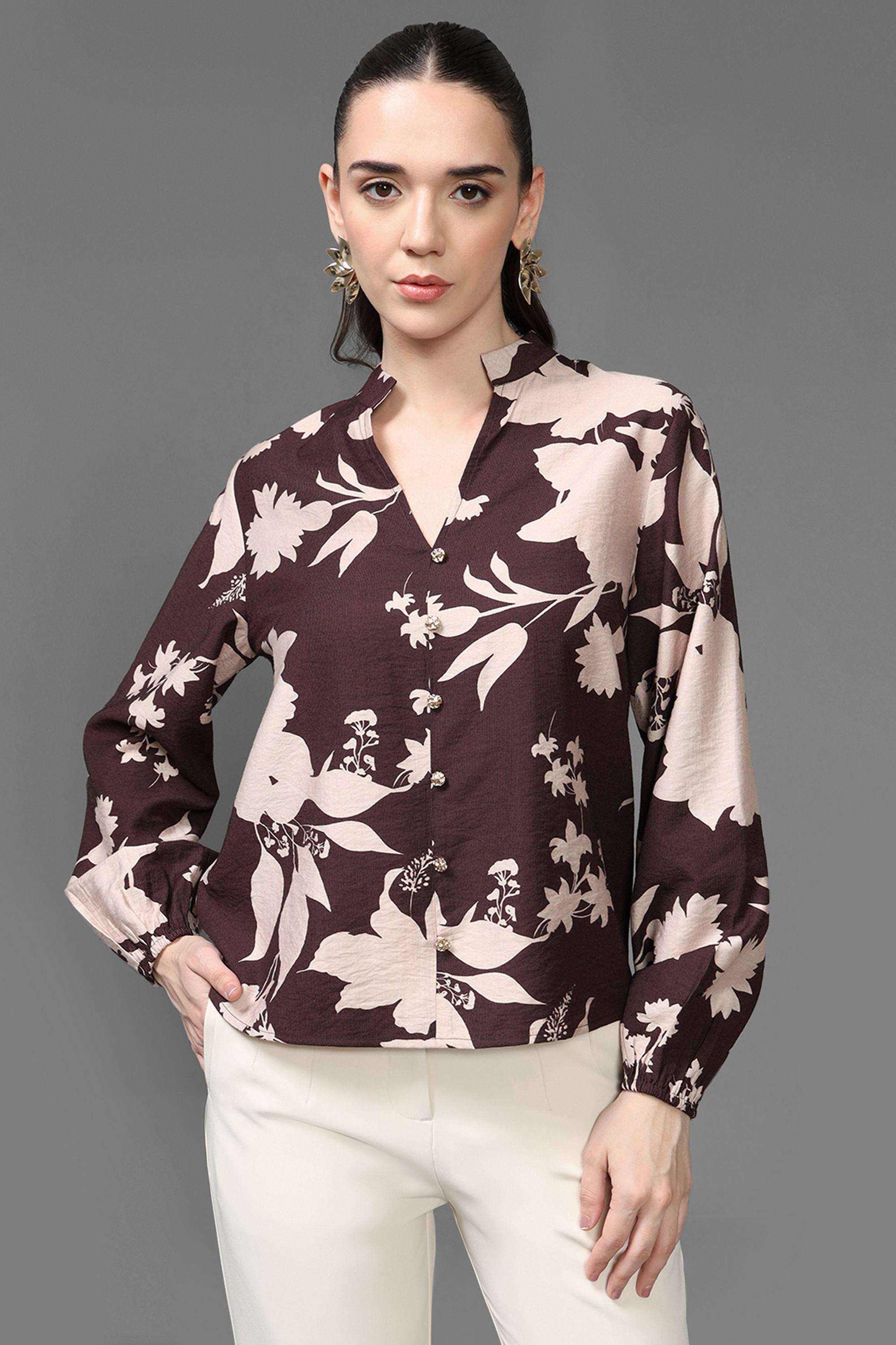 Abstract-Viscose-Strapless/Tube-Women-s-Top