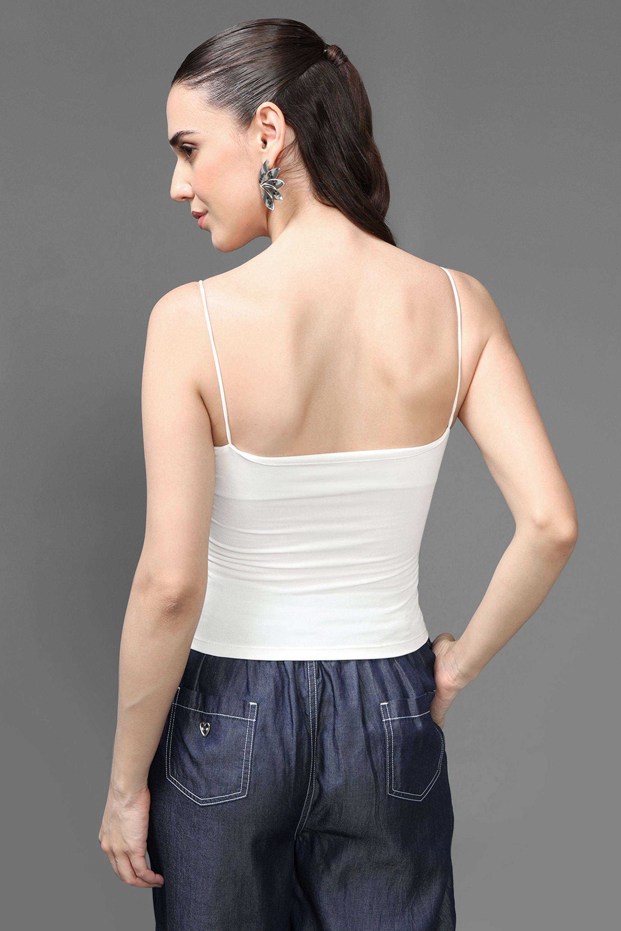 Embellished-Viscose-Round-Neck-Women-s-Top