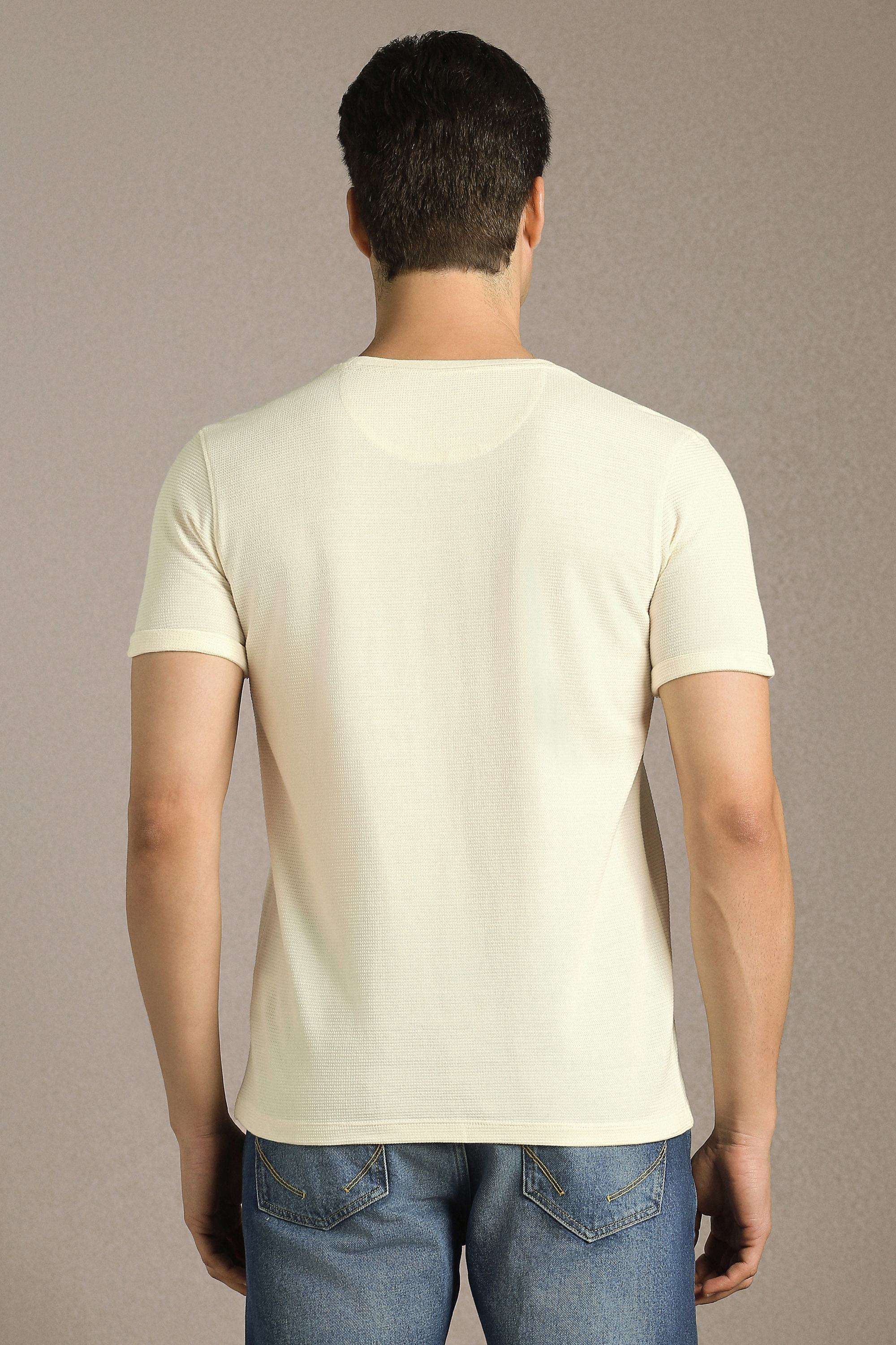 Solid-Cotton-Slim-Fit-Men-s-T-Shirt