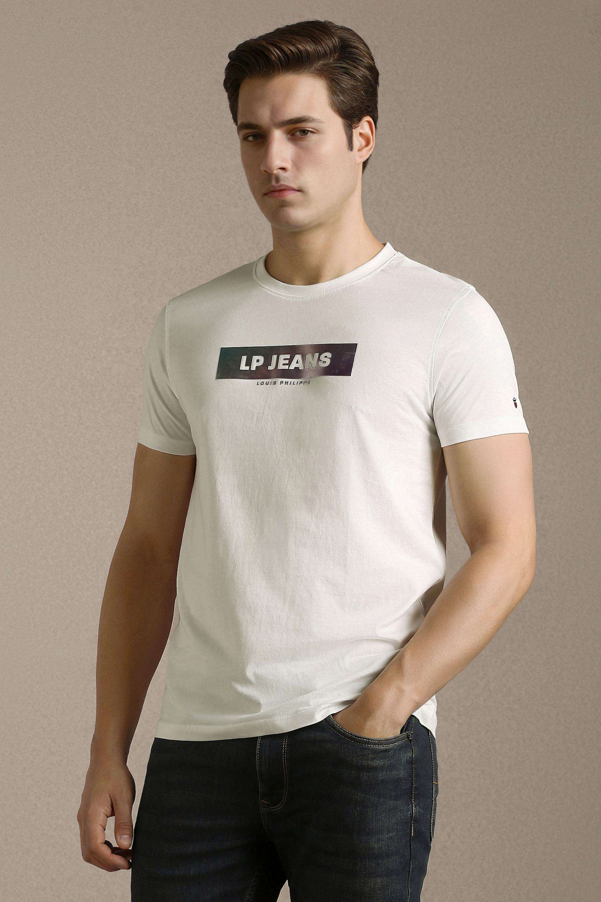 Solid-Cotton-Round-Neck-Men-s-T-Shirt