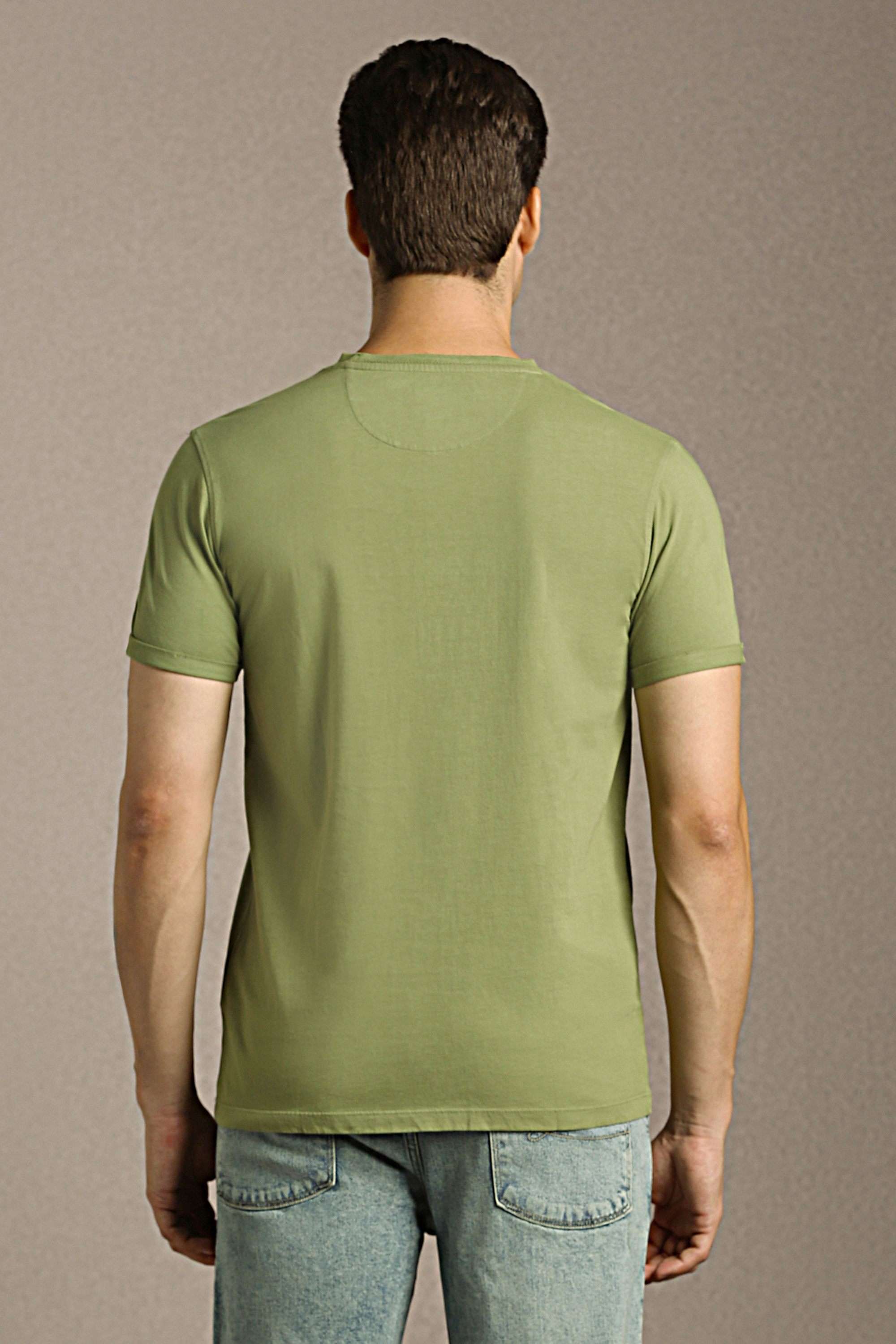 Solid-Cotton-Round-Neck-Men-s-T-Shirt