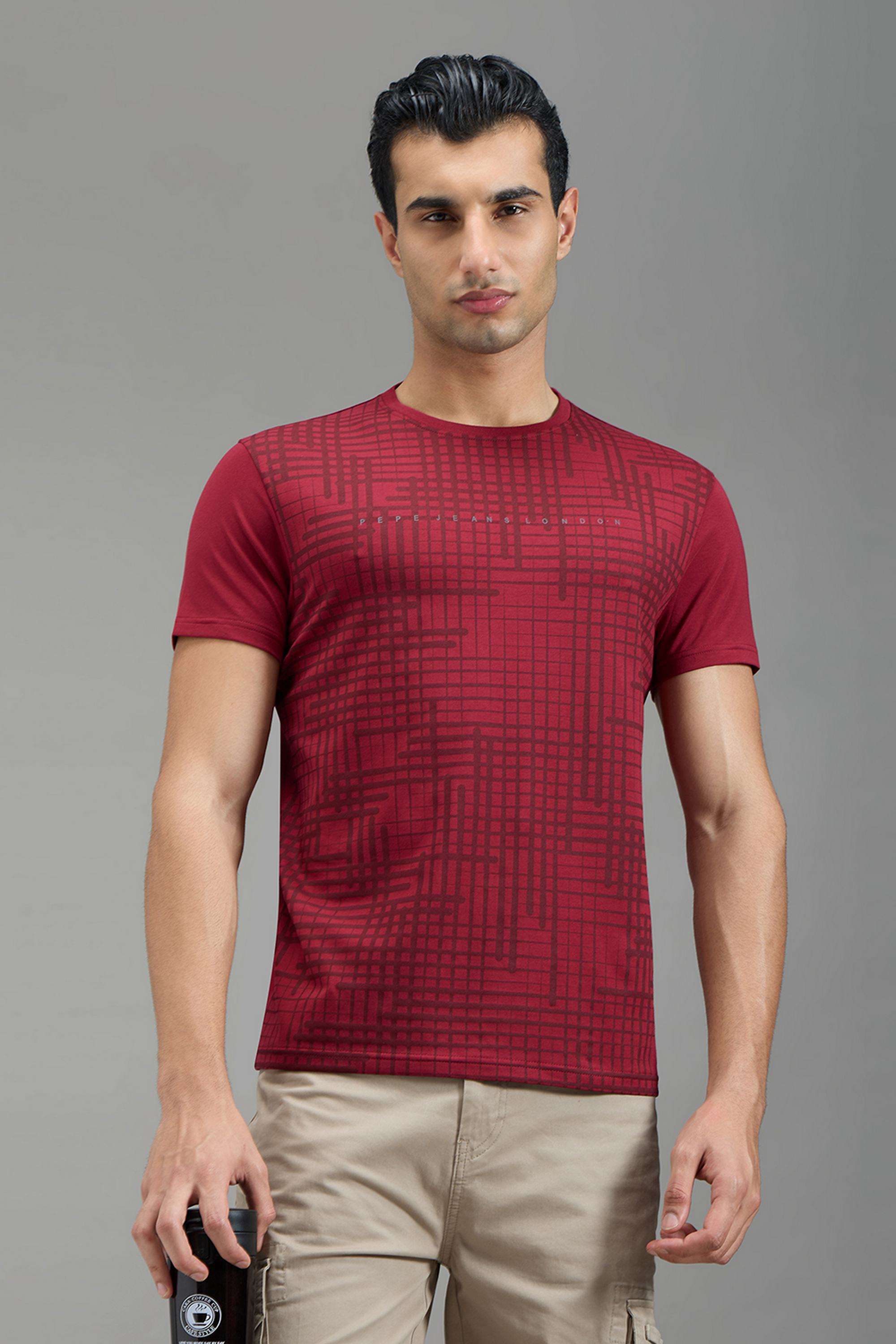 Printed-Cotton-Lycra-Round-Neck-Men-s-T-Shirt