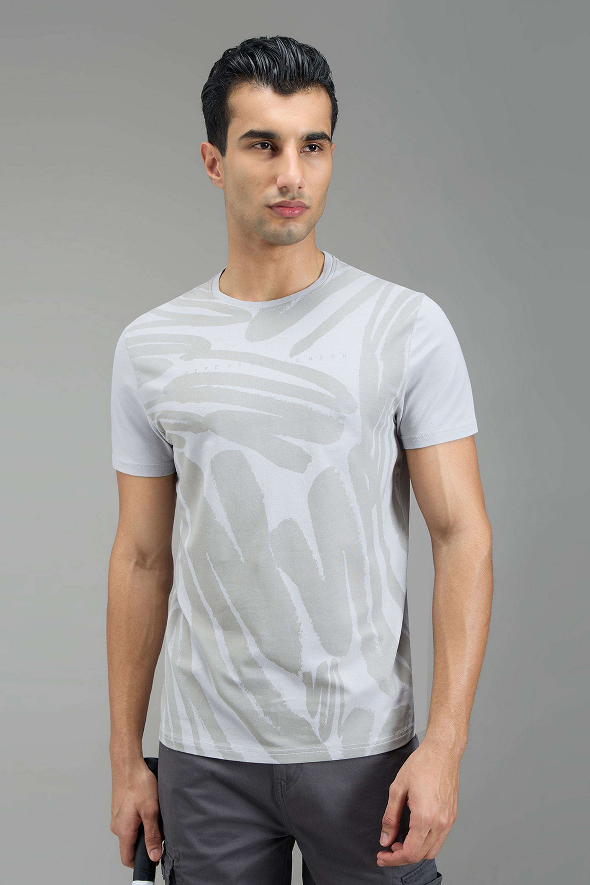 Textured-Cotton-Lycra-Round-Neck-Men-s-T-Shirt