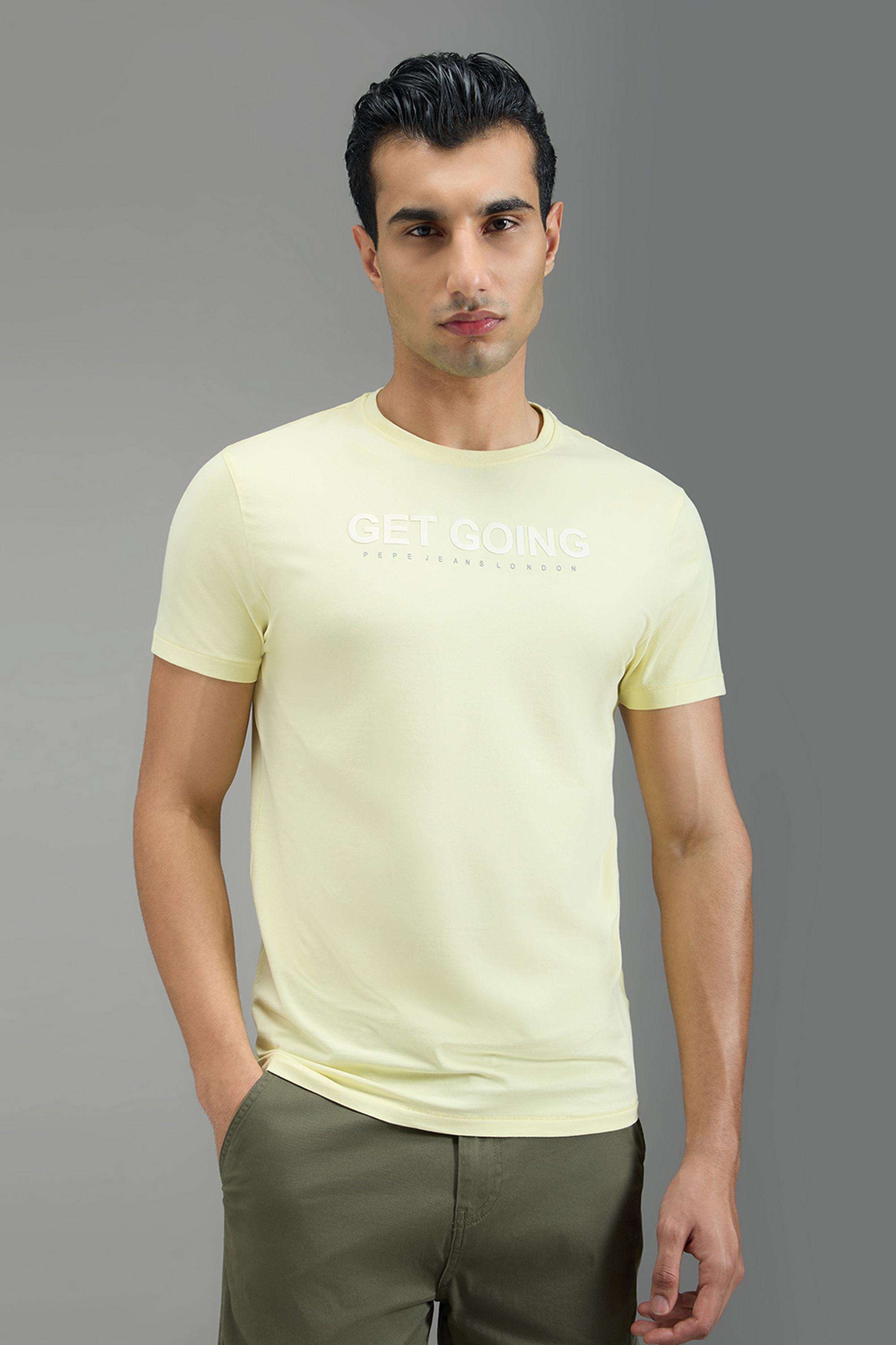 Textured-Cotton-Lycra-Round-Neck-Men-s-T-Shirt