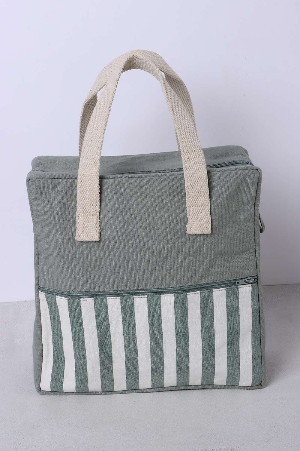 Home-Made-Stripe-Lunch-Bag-Mint