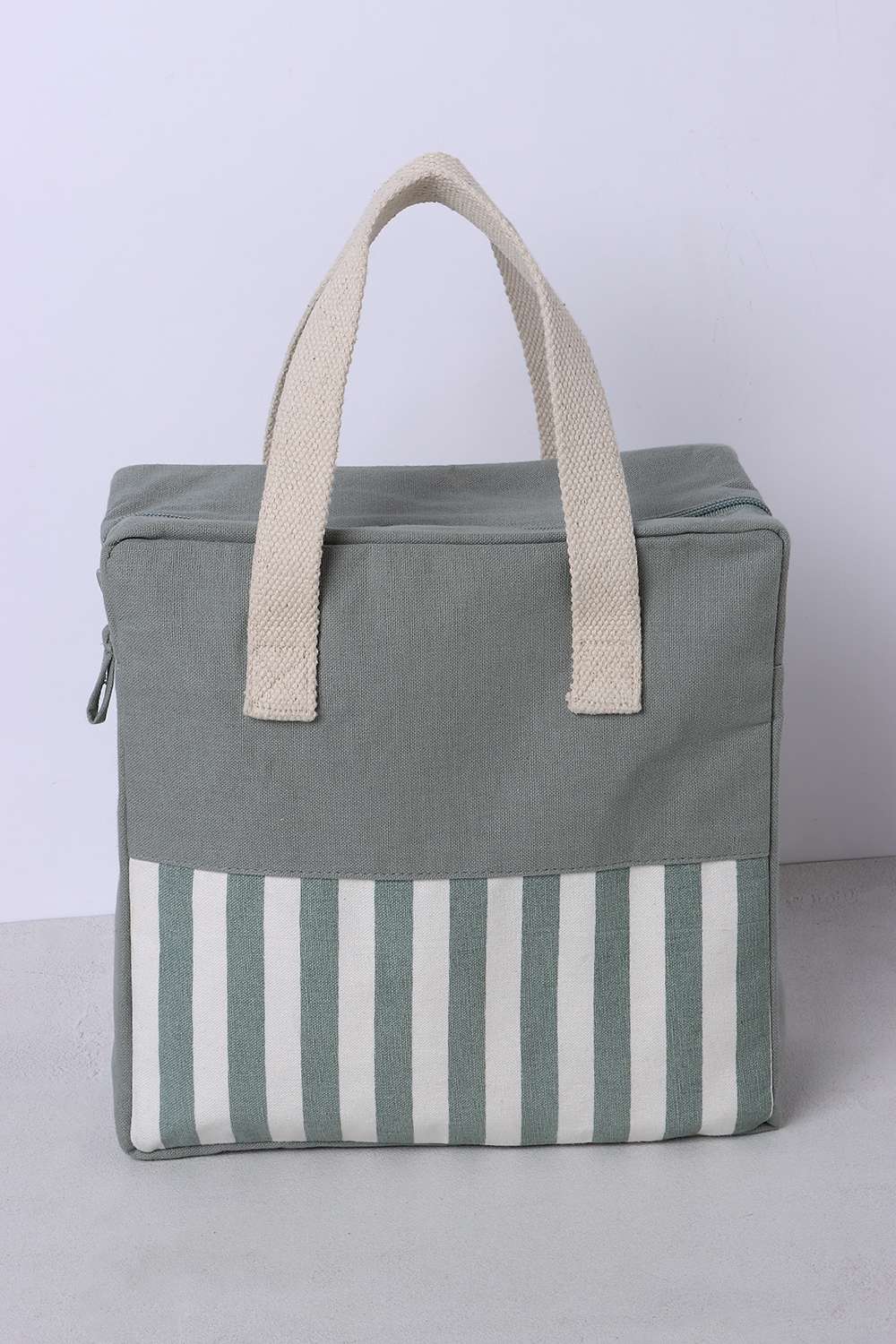 Home-Made-Stripe-Lunch-Bag-Mint