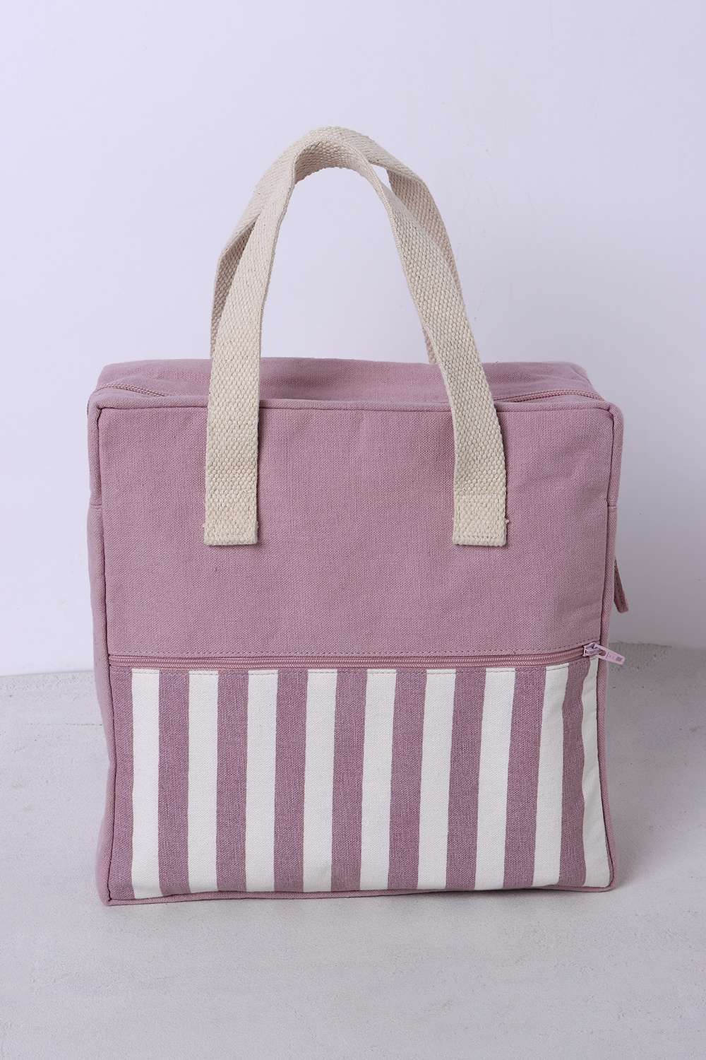 Home-Made-Stripe-Lunch-Bag-Mauve