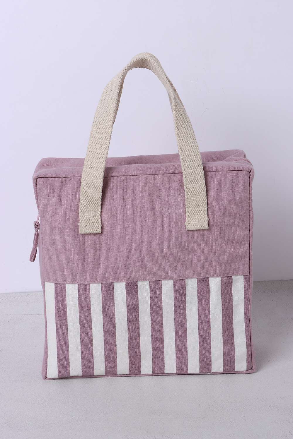 Home-Made-Stripe-Lunch-Bag-Mauve