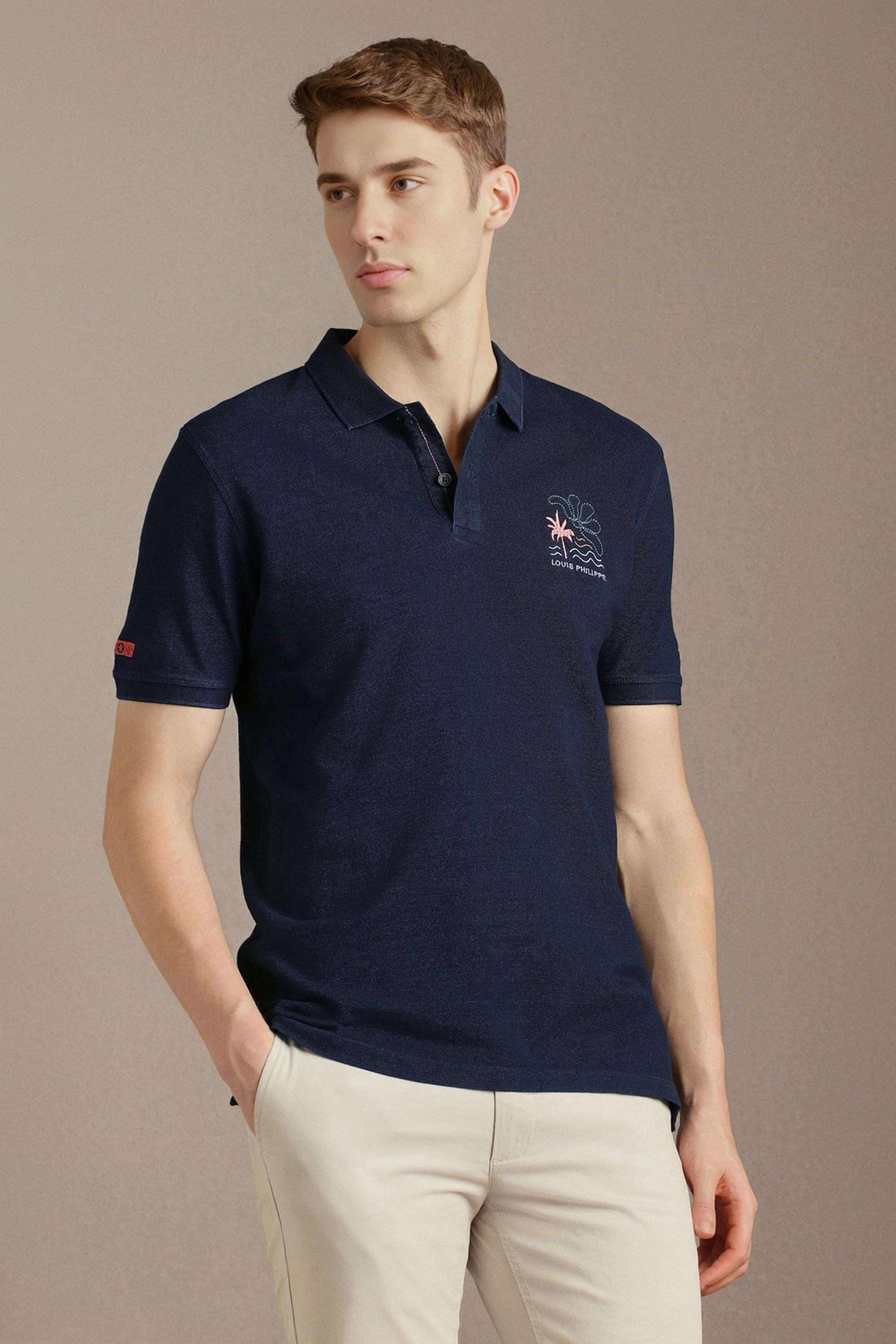 Solid-Cotton-Round-Neck-Men-s-T-Shirt