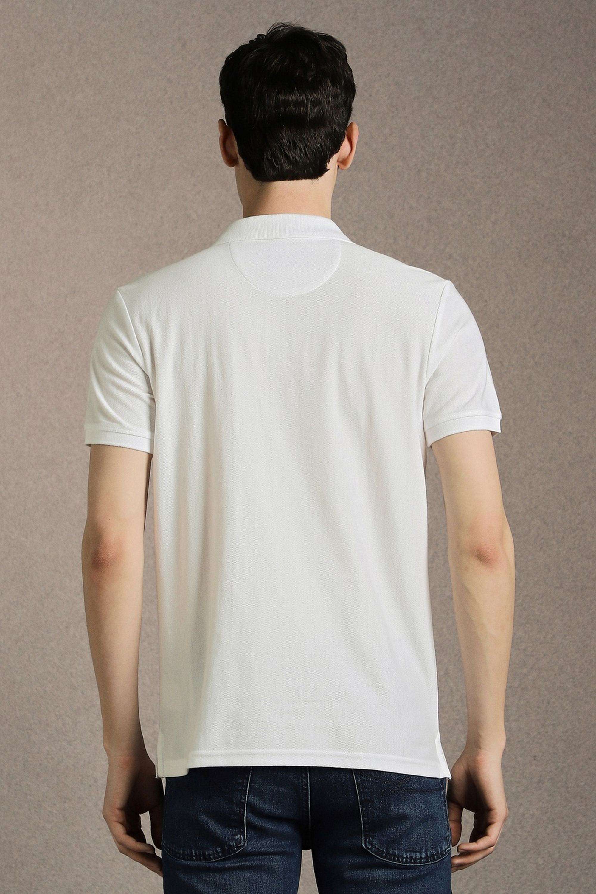 Stripes-Blended-Fabric-Polo-Men-s-T-Shirt