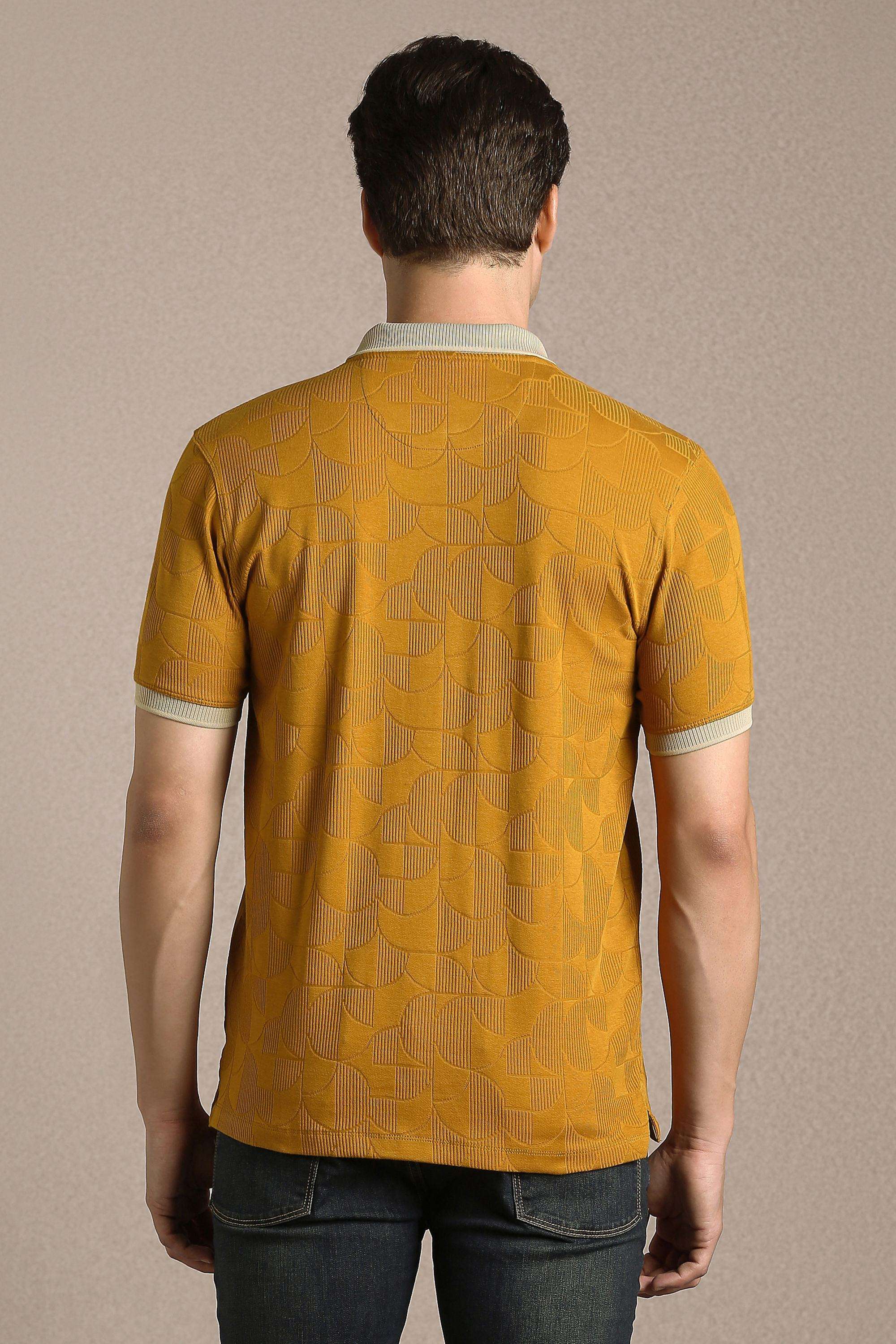 Solid-Cotton-Blend-Polo-Men-s-T-Shirt