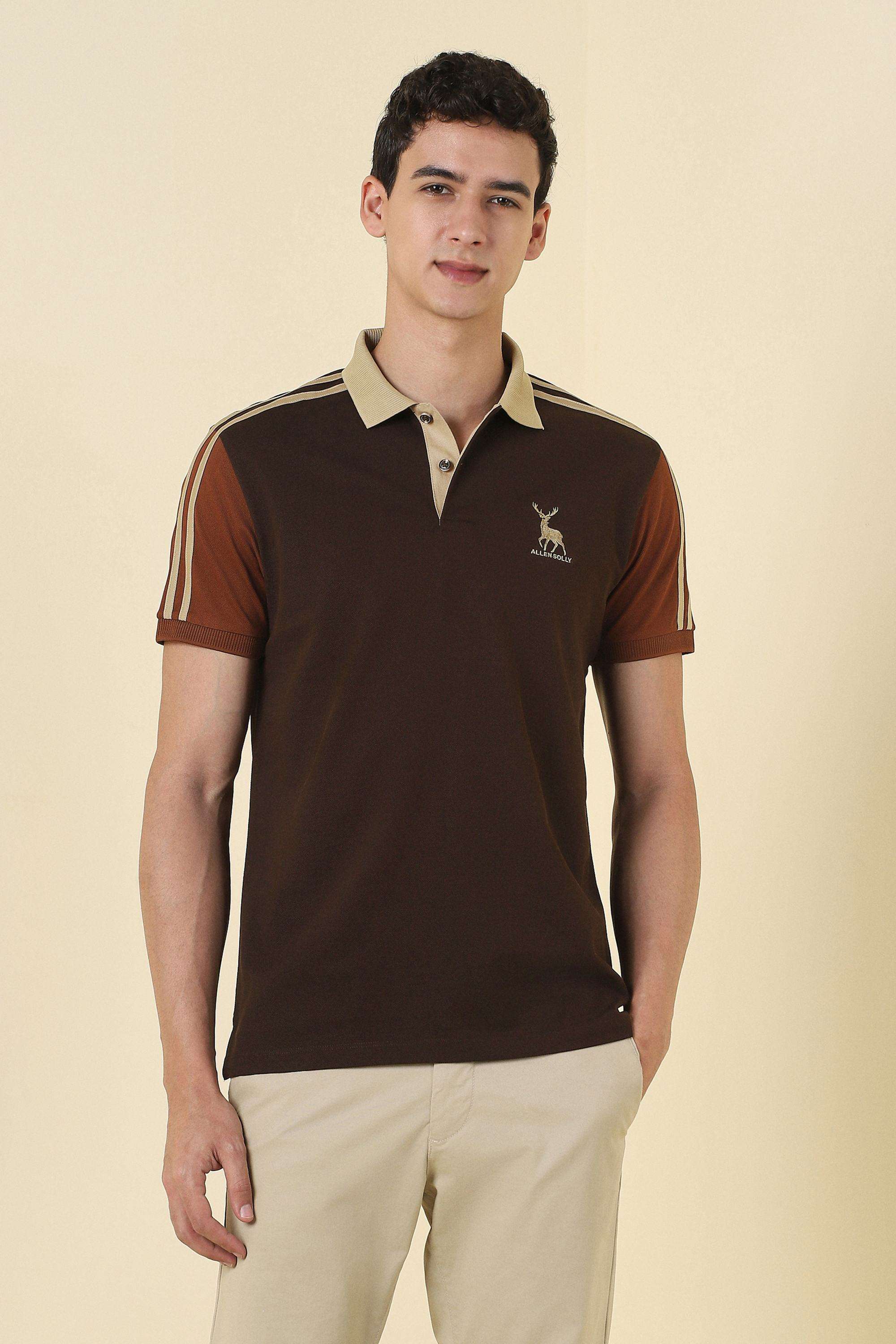 Solid-Cotton-Polo-Men-s-T-Shirt