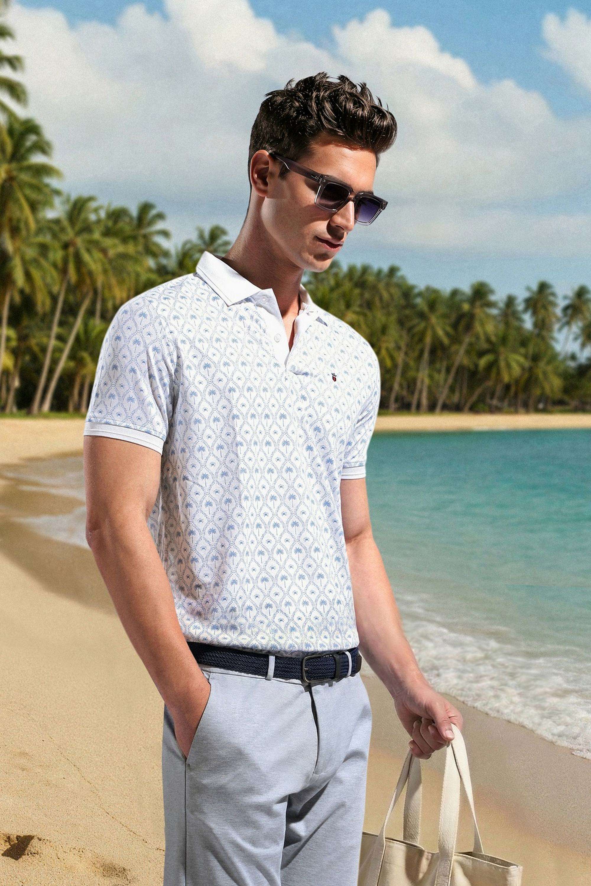 Printed-Blended-Fabric-Polo-Men-s-T-Shirt