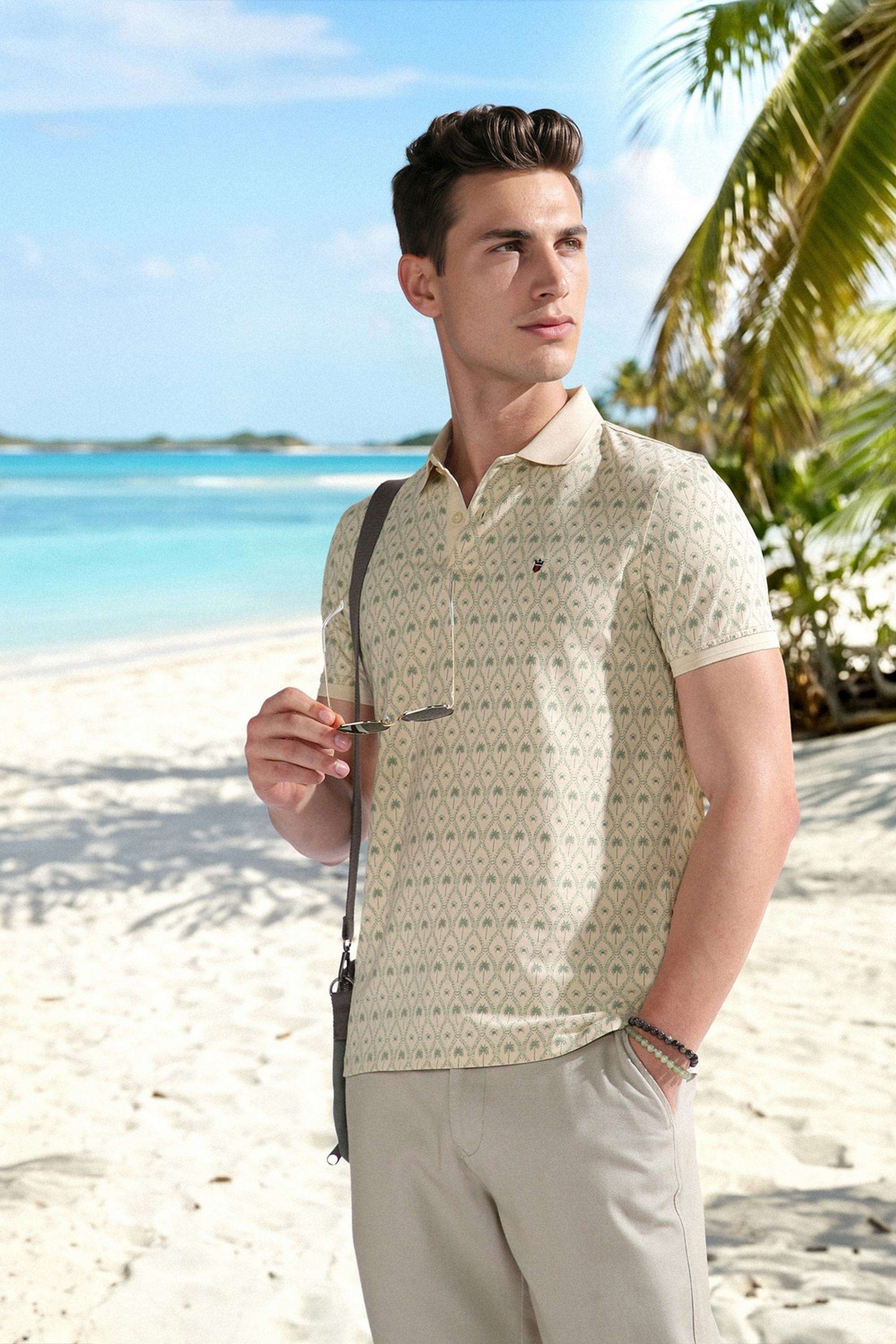Printed-Blended-Fabric-Polo-Men-s-T-Shirt