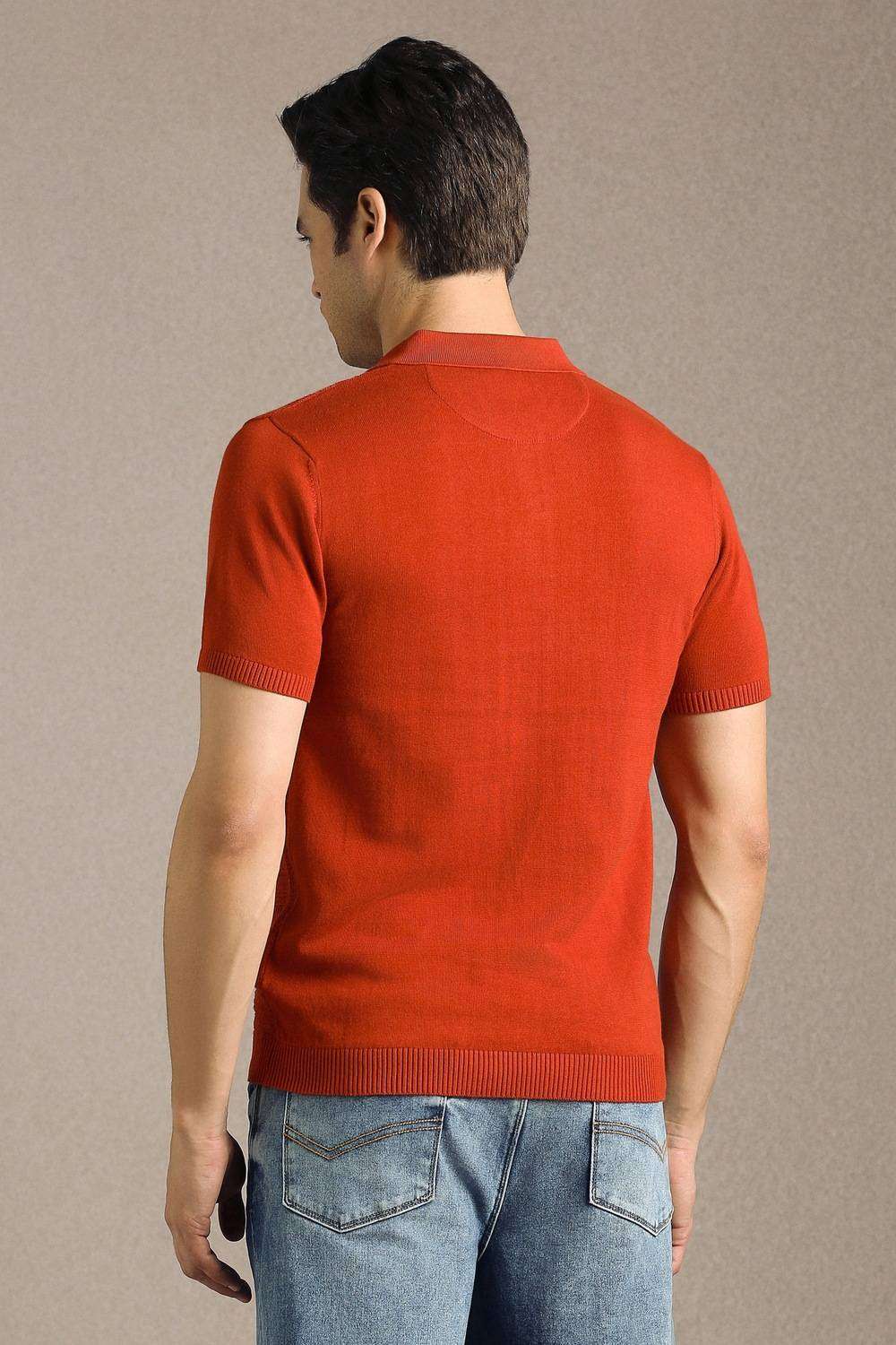Textured-Cotton-Polo-Men-s-T-Shirt