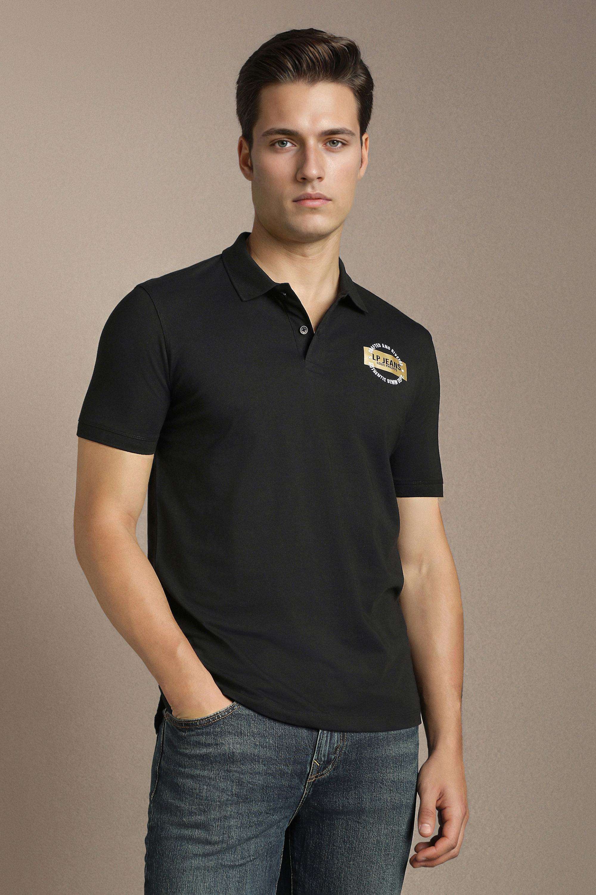 Solid-Cotton-Slim-Fit-Men-s-T-Shirt