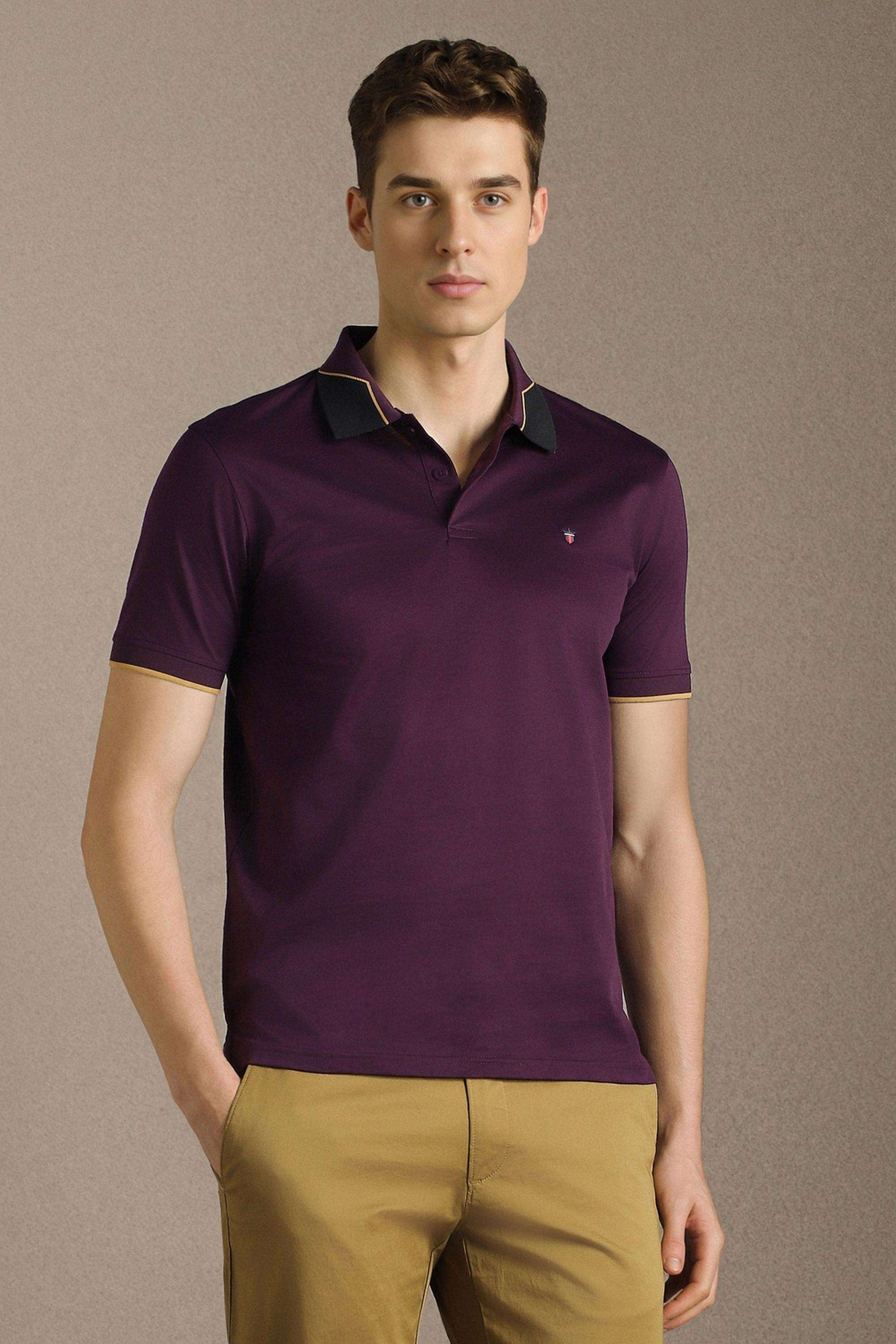 Solid-Cotton-Blend-Slim-Fit-Men-s-T-Shirt