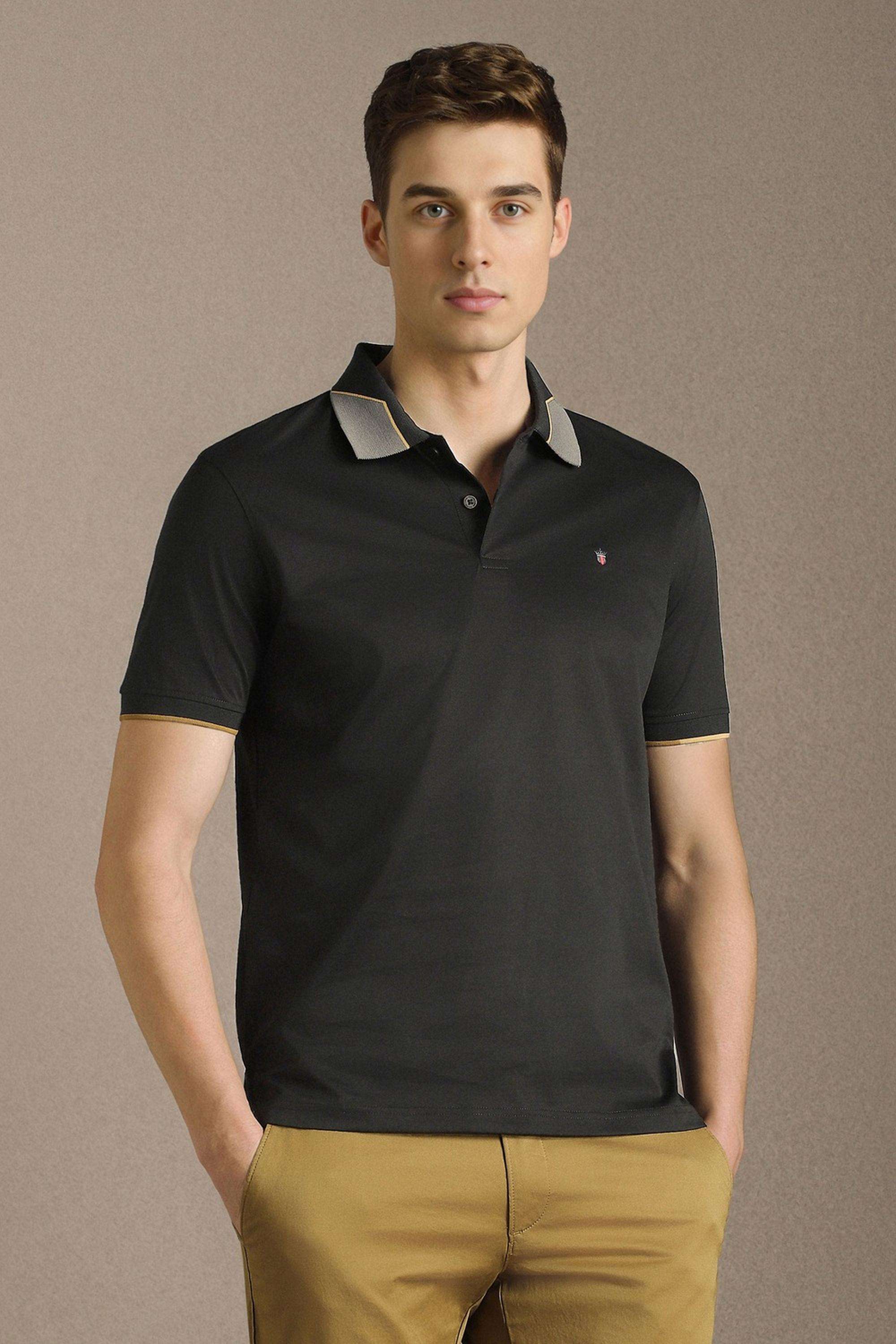 Solid-Cotton-Blend-Slim-Fit-Men-s-T-Shirt