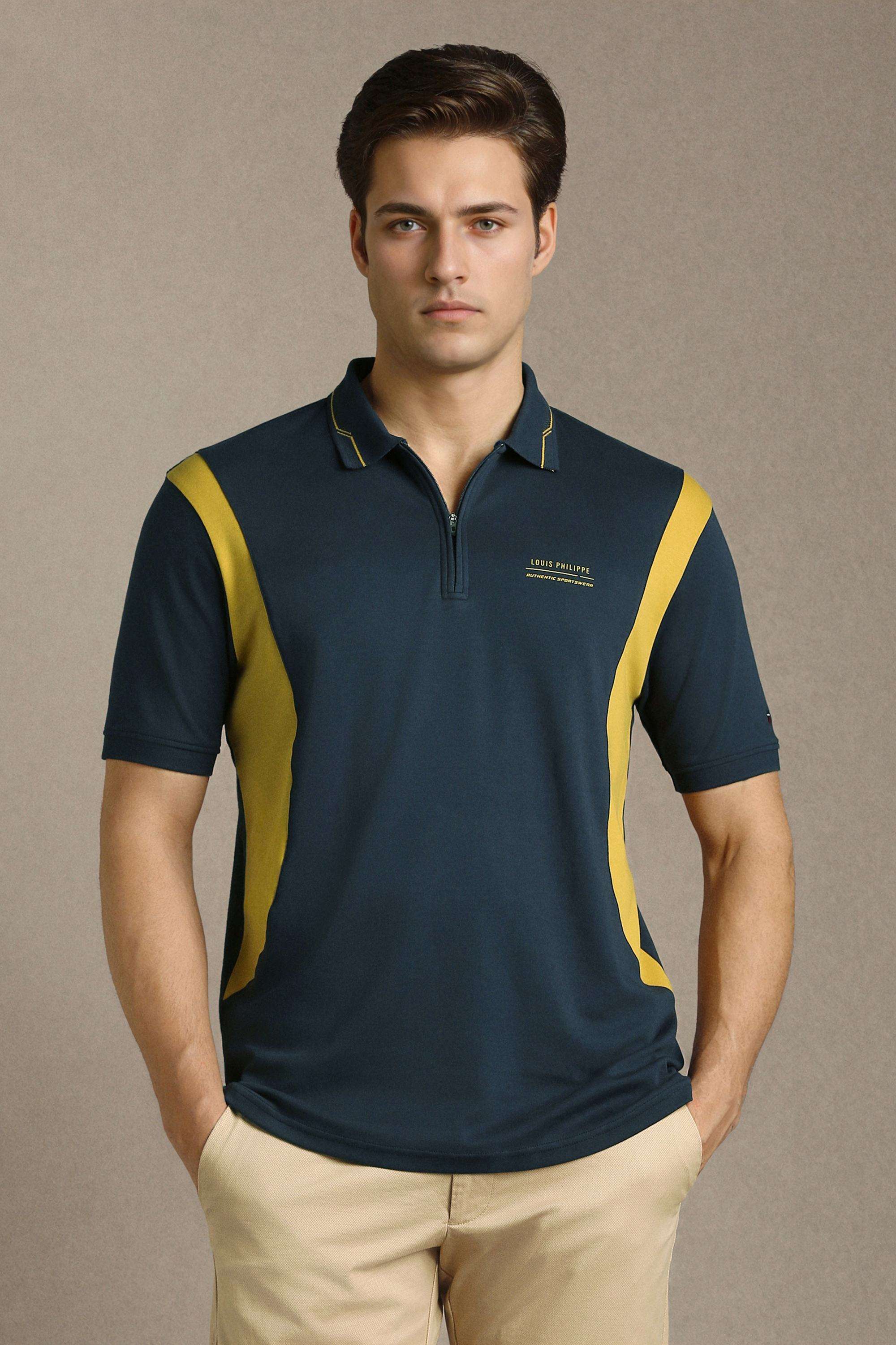 Solid-Cotton-Polo-Men-s-T-Shirt