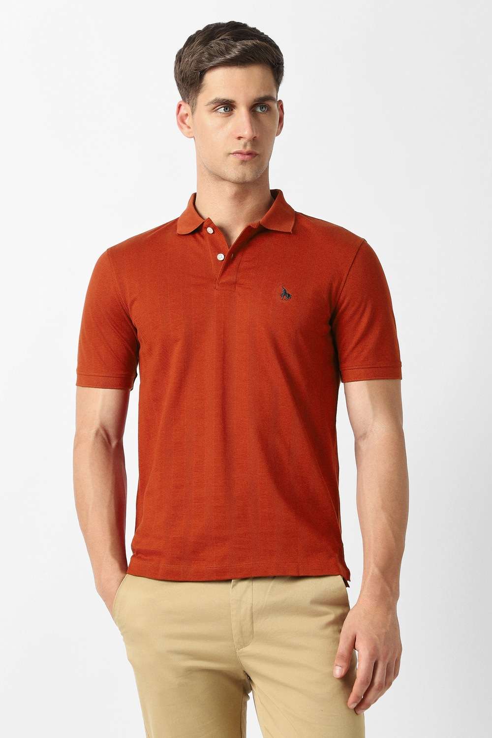 Solid-Cotton-Polo-Men-s-T-Shirt