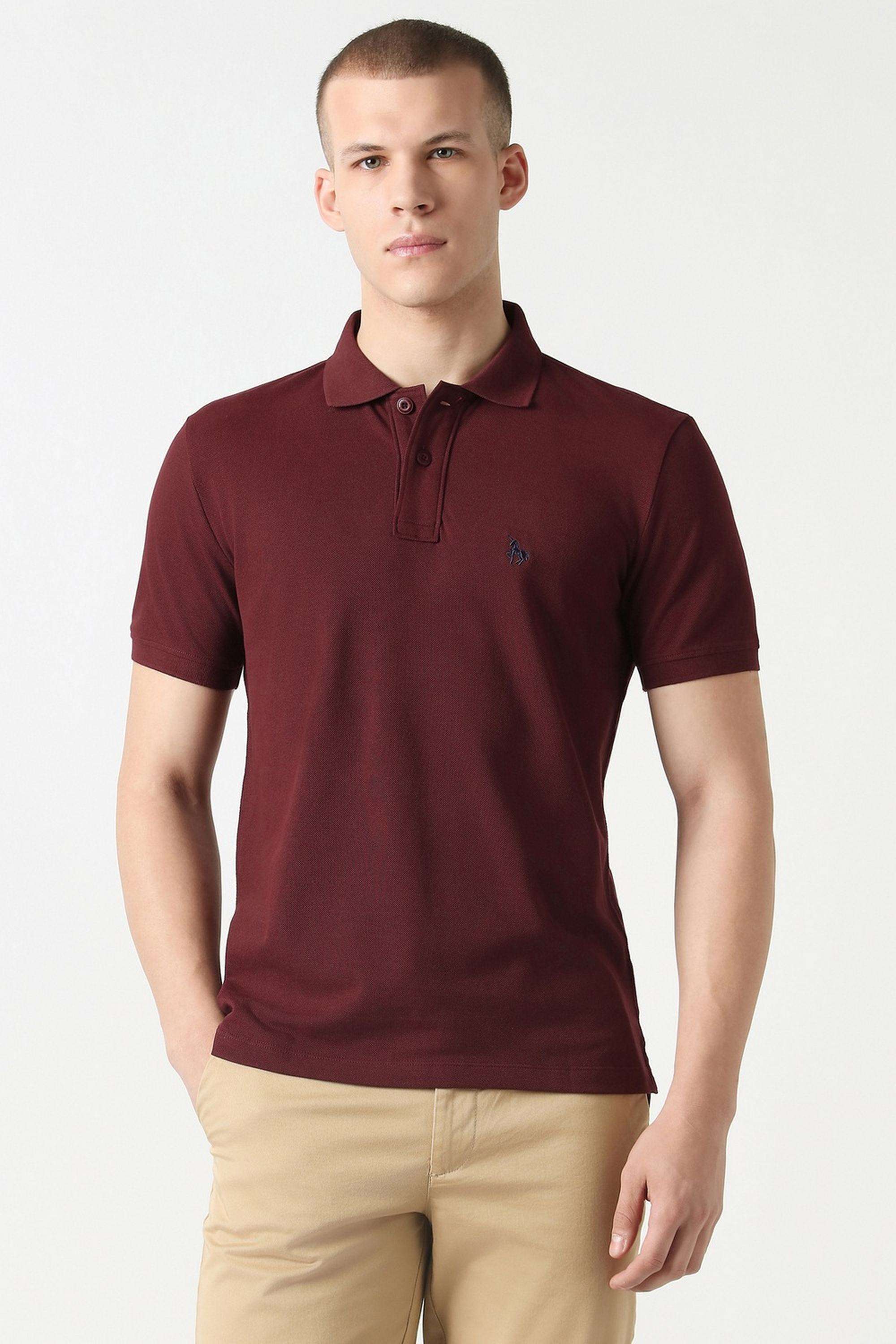 Solid-Cotton-Polo-Men-s-T-Shirt
