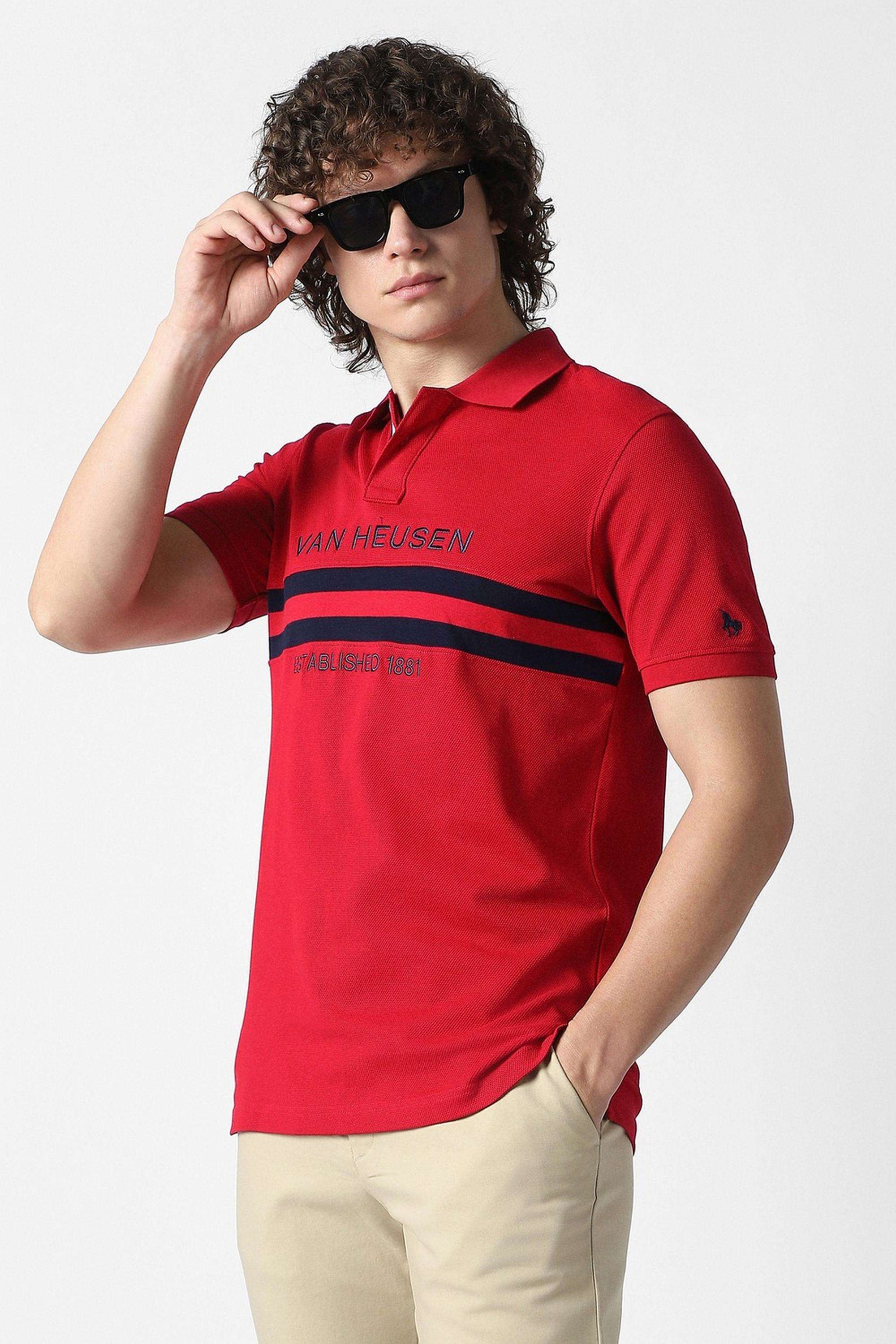 Stripes-Cotton-Polo-Men-s-T-Shirt