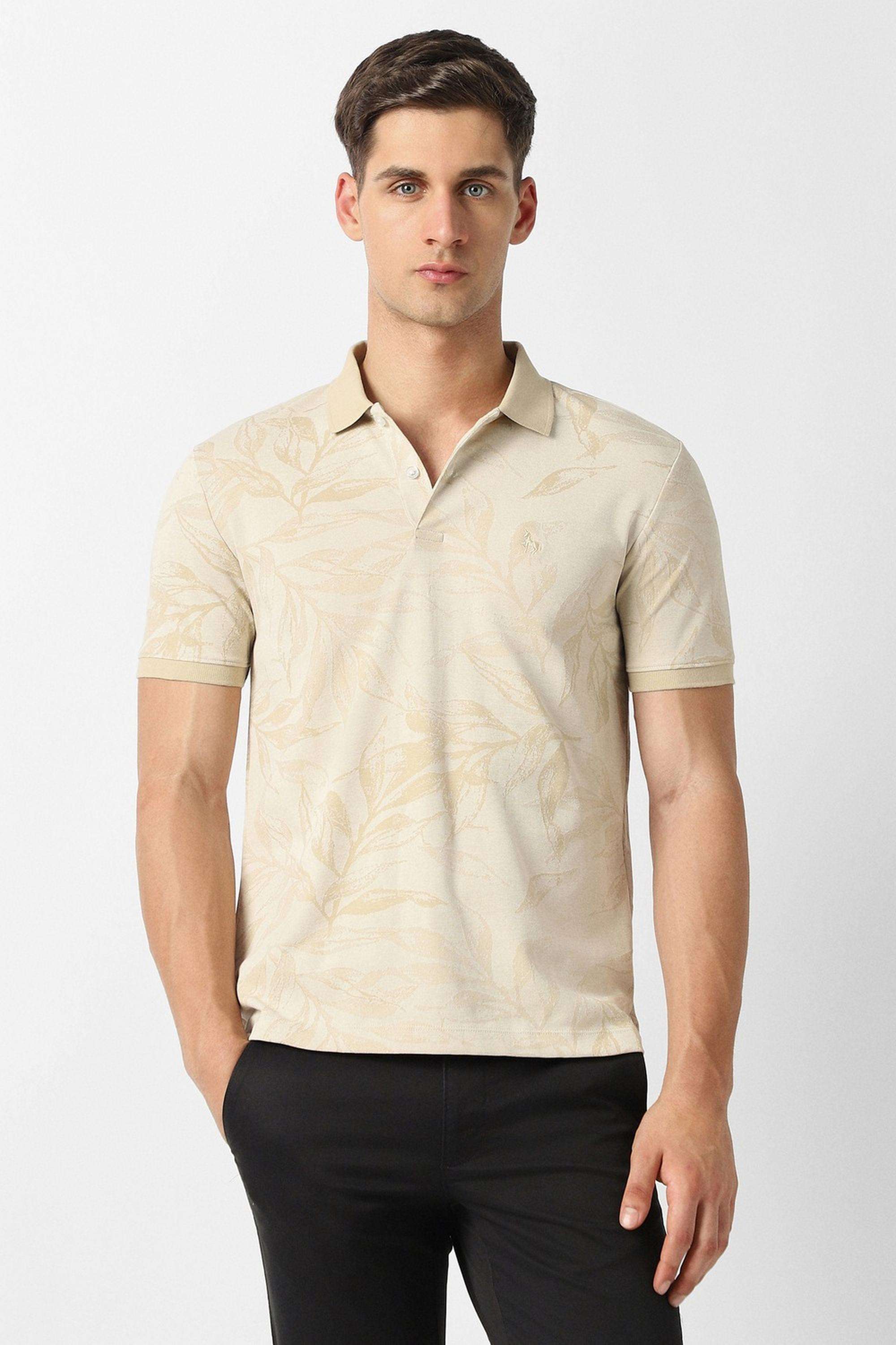 Solid-Polyester-Cotton-Polo-Men-s-T-Shirt