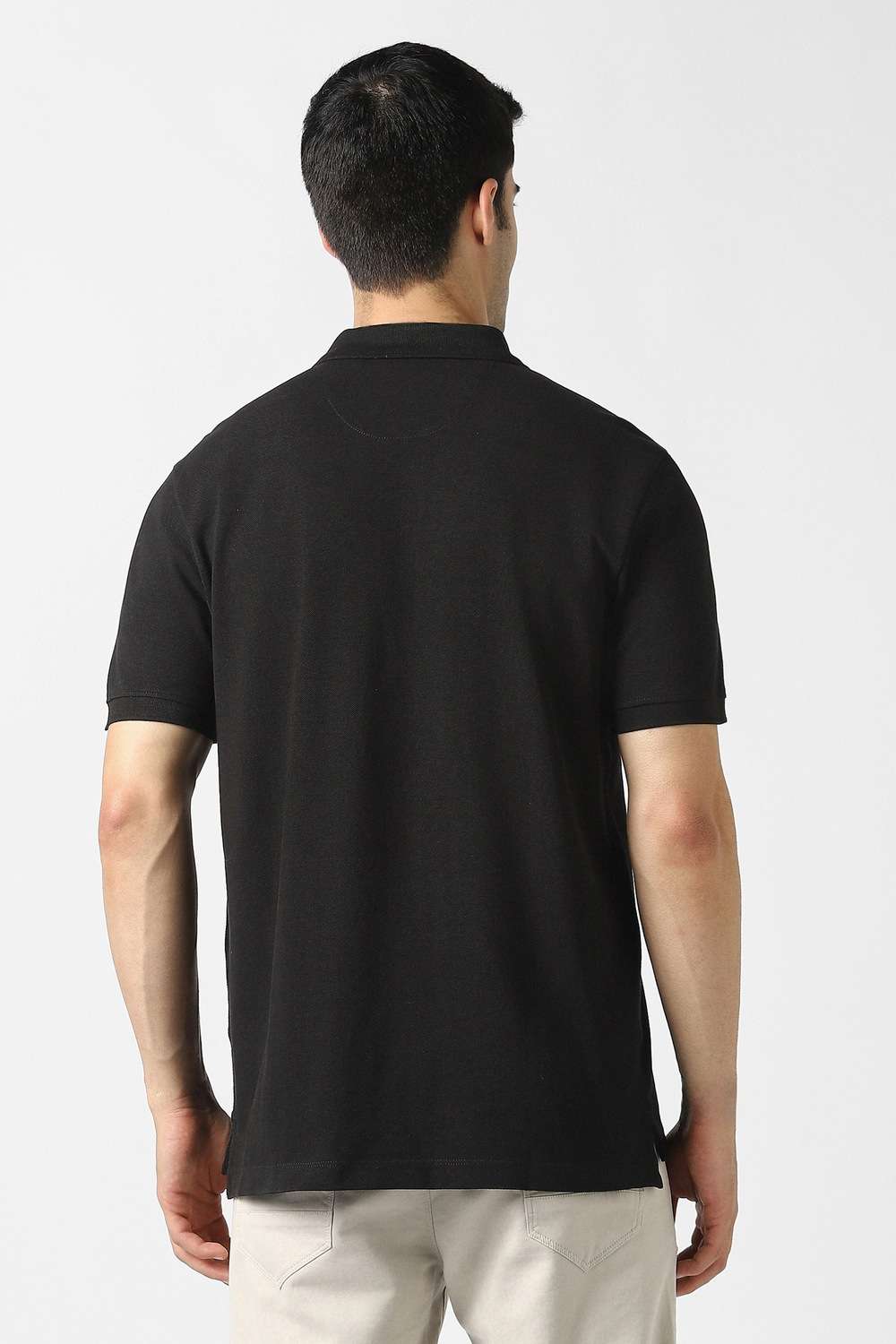 Solid-Cotton-Polo-Men-s-T-Shirt