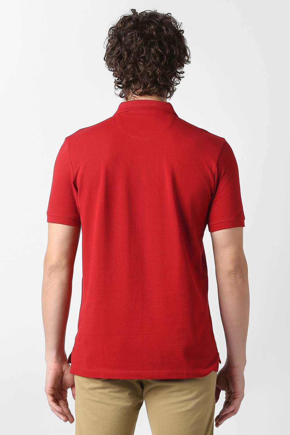 Solid-Cotton-Polo-Men-s-T-Shirt
