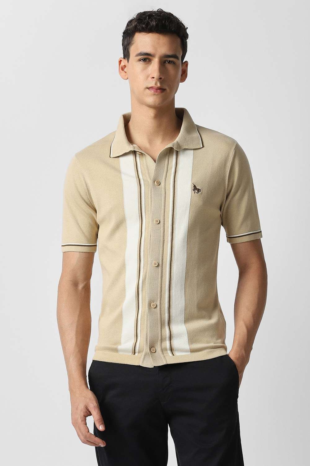 Solid-Cotton-Polo-Men-s-T-Shirt