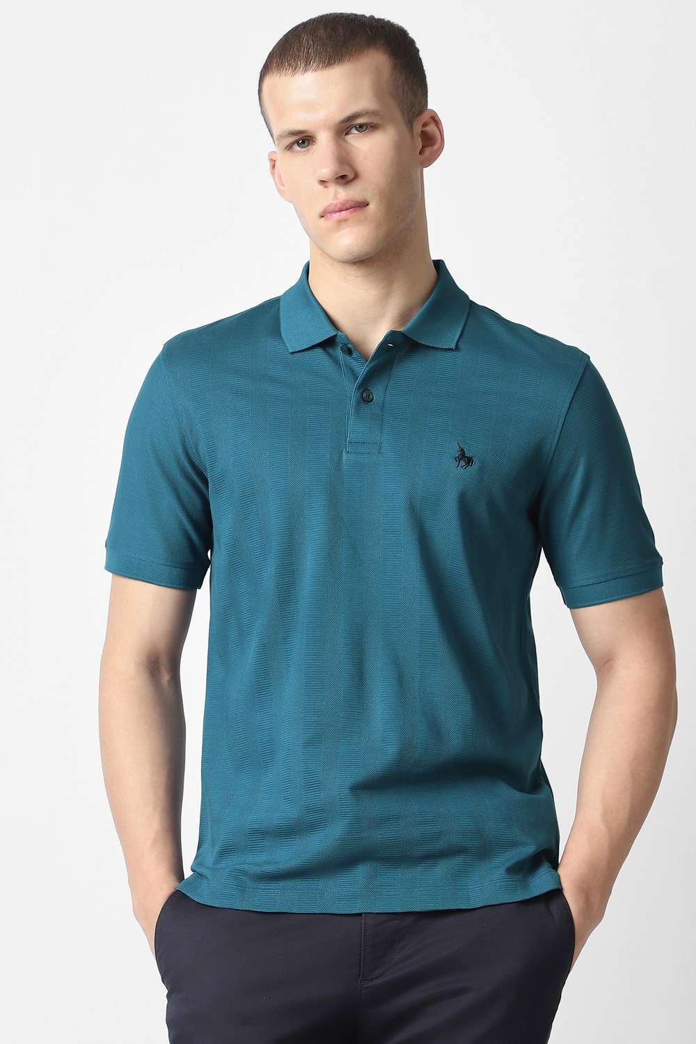 Solid-Cotton-Polo-Men-s-T-Shirt