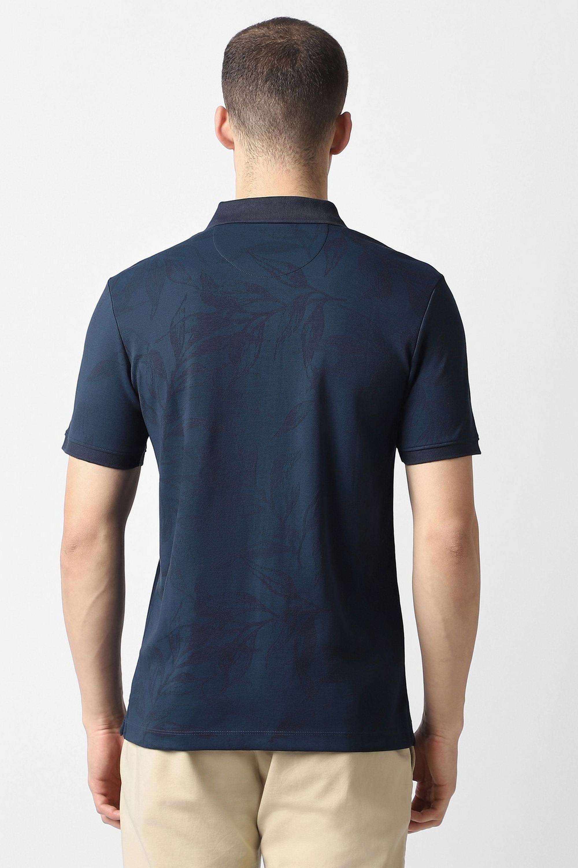 Solid-Polyester-Cotton-Polo-Men-s-T-Shirt