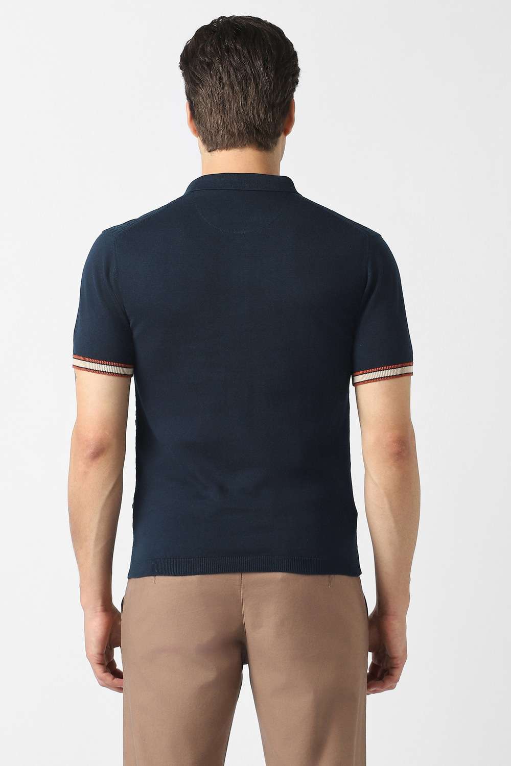 Textured-Cotton-Polo-Men-s-T-Shirt