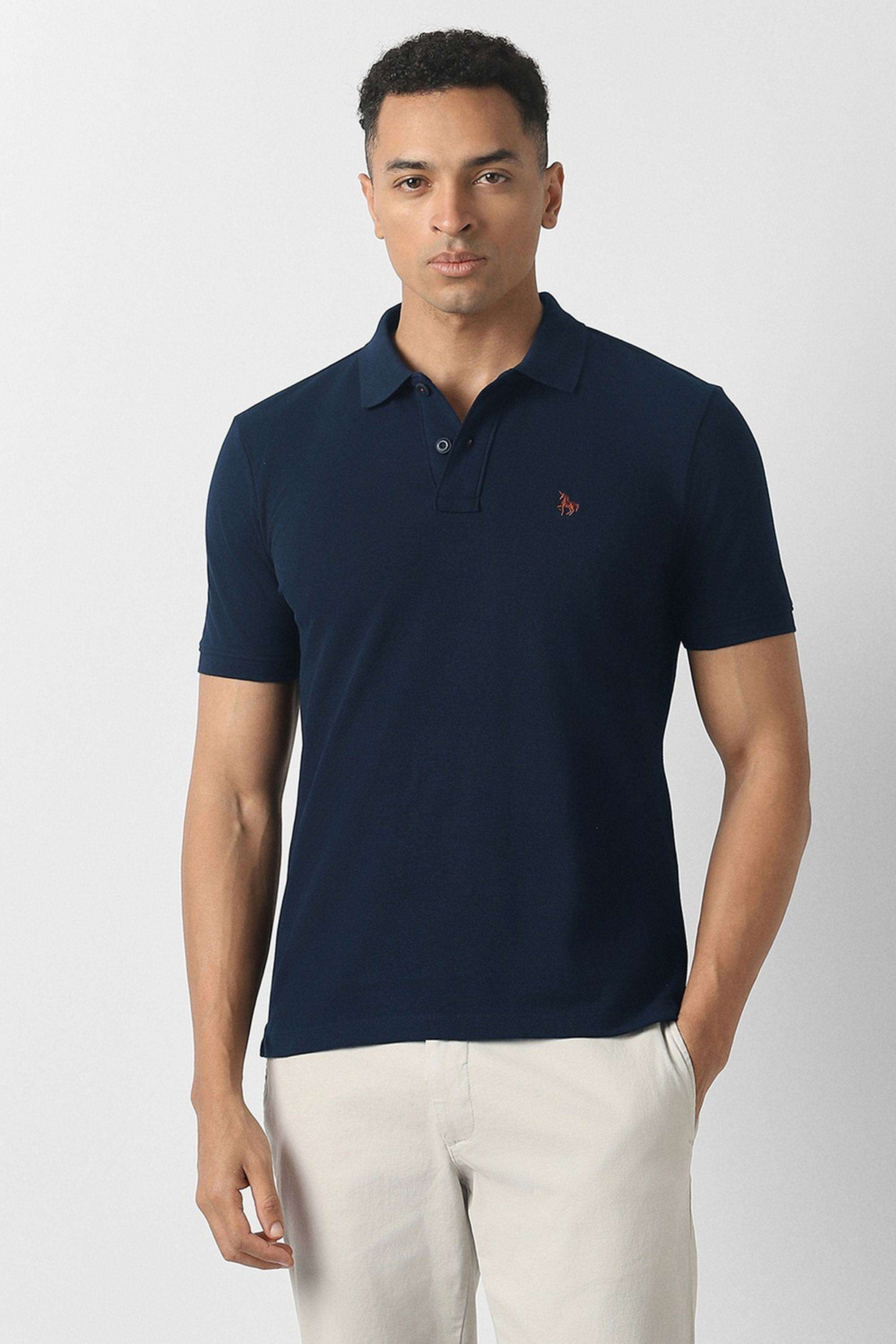Solid-Cotton-Polo-Men-s-T-Shirt