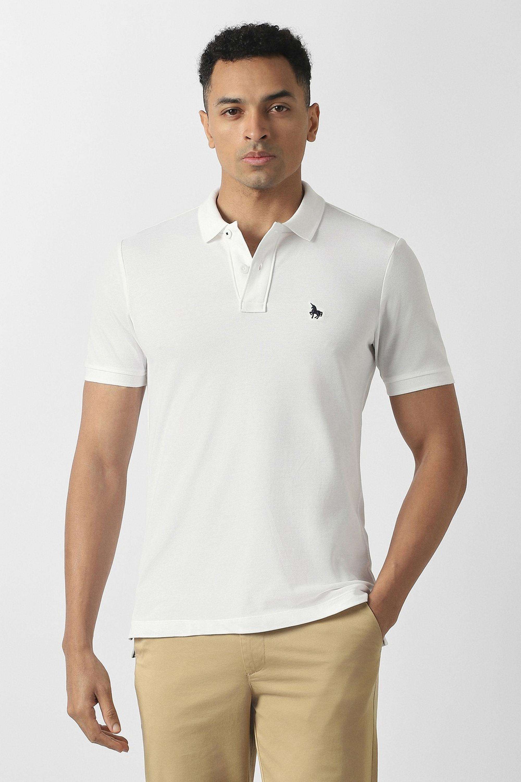 Solid-Cotton-Polo-Men-s-T-Shirt