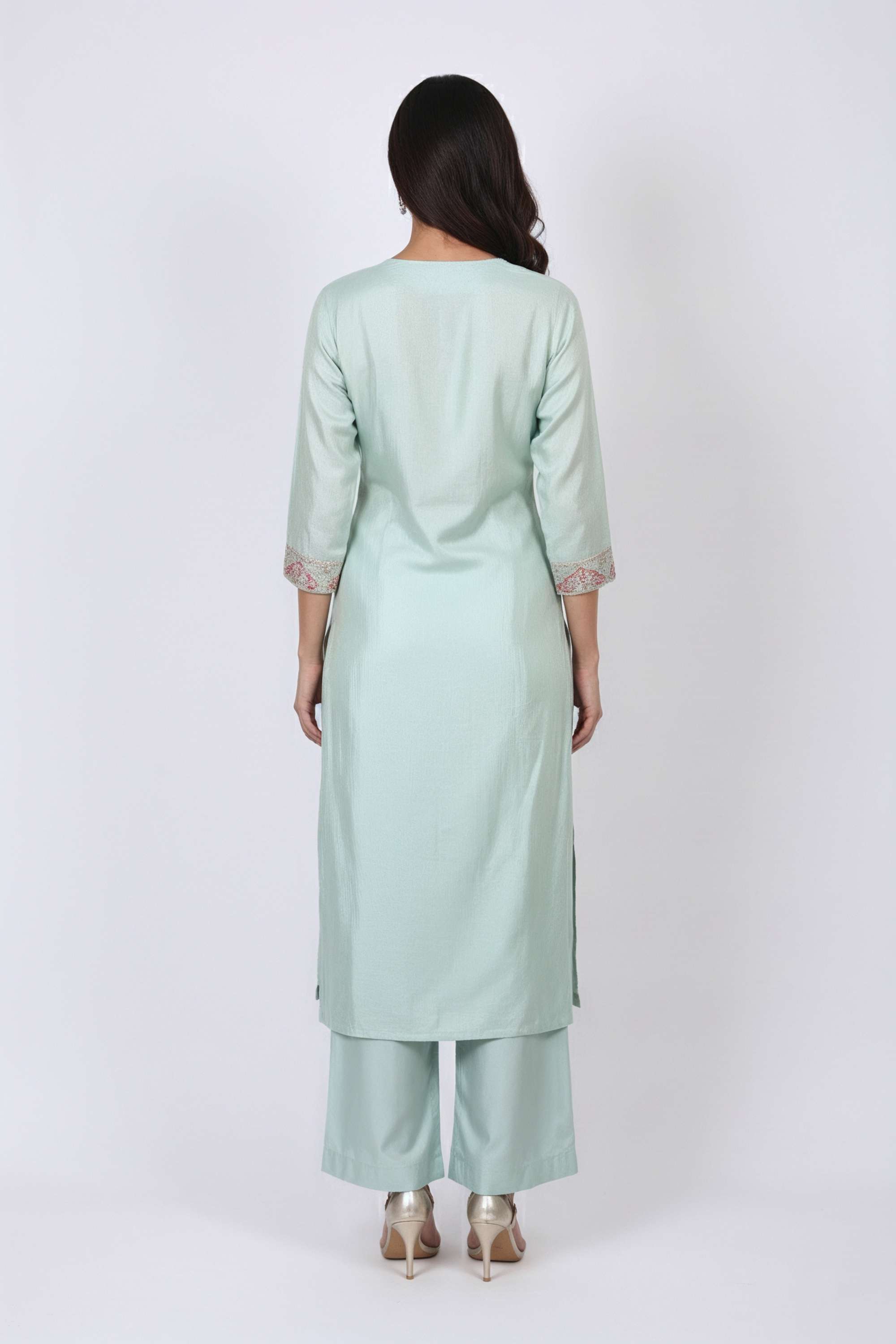 Printed-Viscose-Round-Neck-Women-Kurta-with-Pant-and-Dupatta