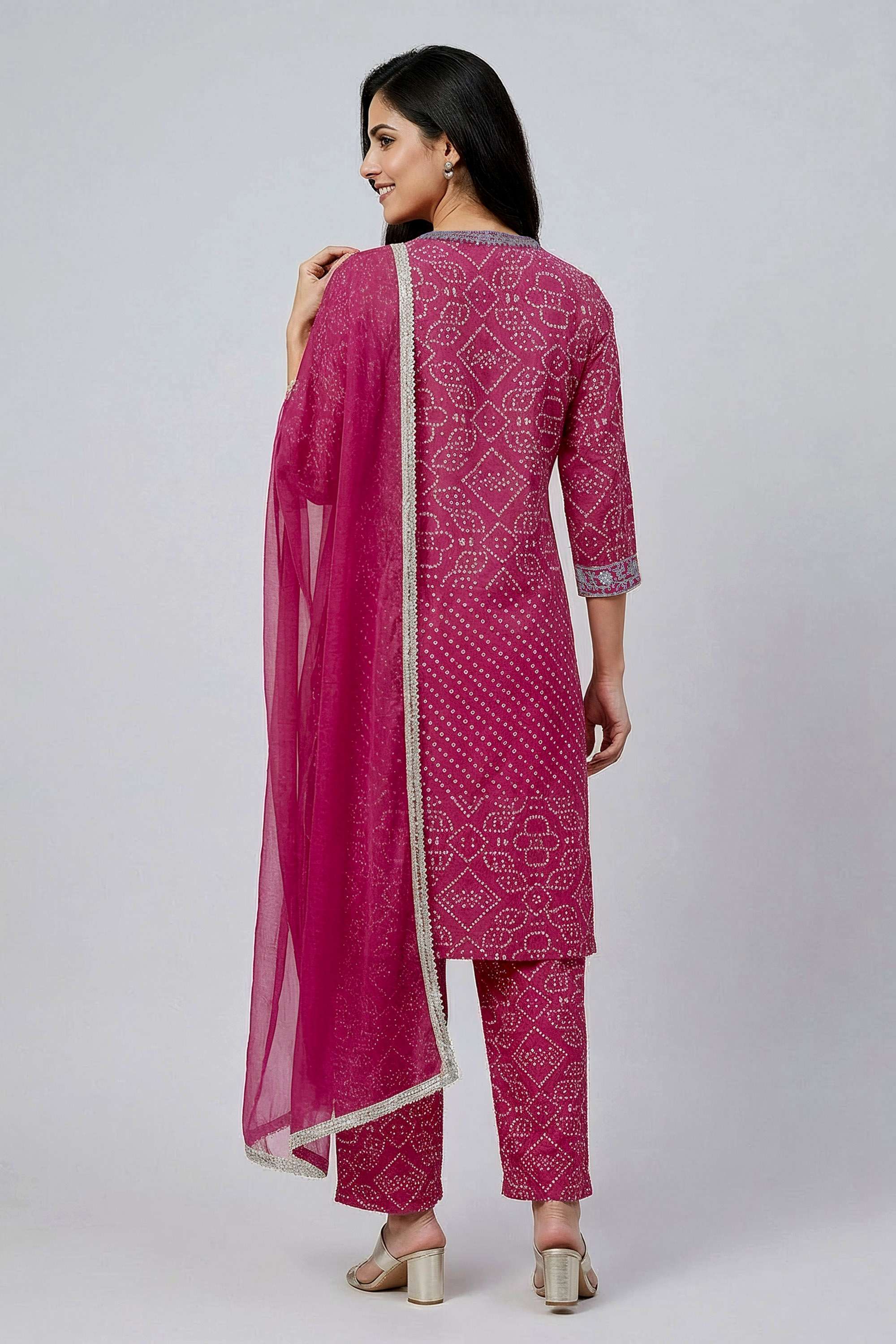 Printed-Muslin-Collared-Women-Kurta-with-Palazzo-and-Dupatta