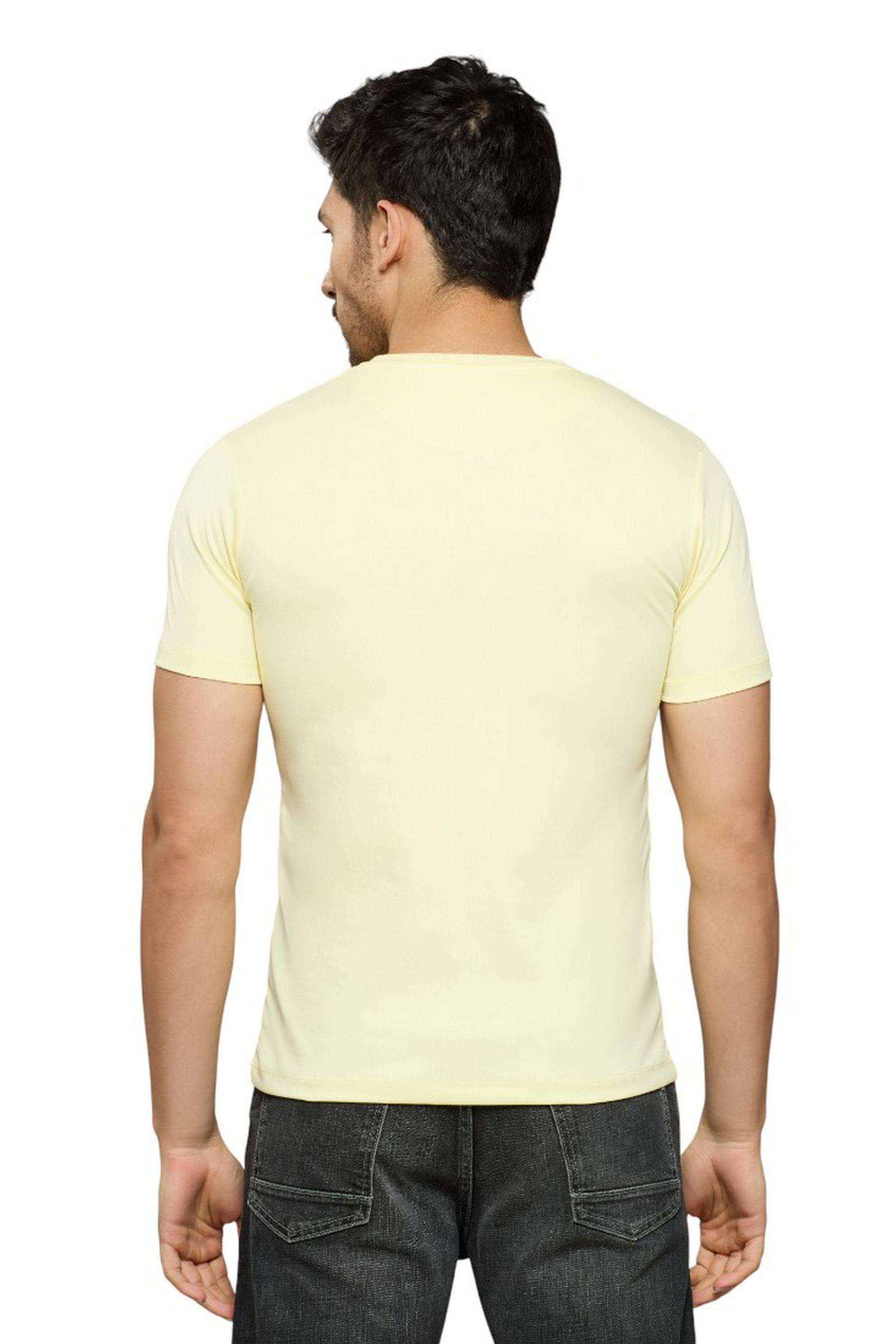 Printed-Blended-Fabric-Round-Neck-Men-s-T-Shirt