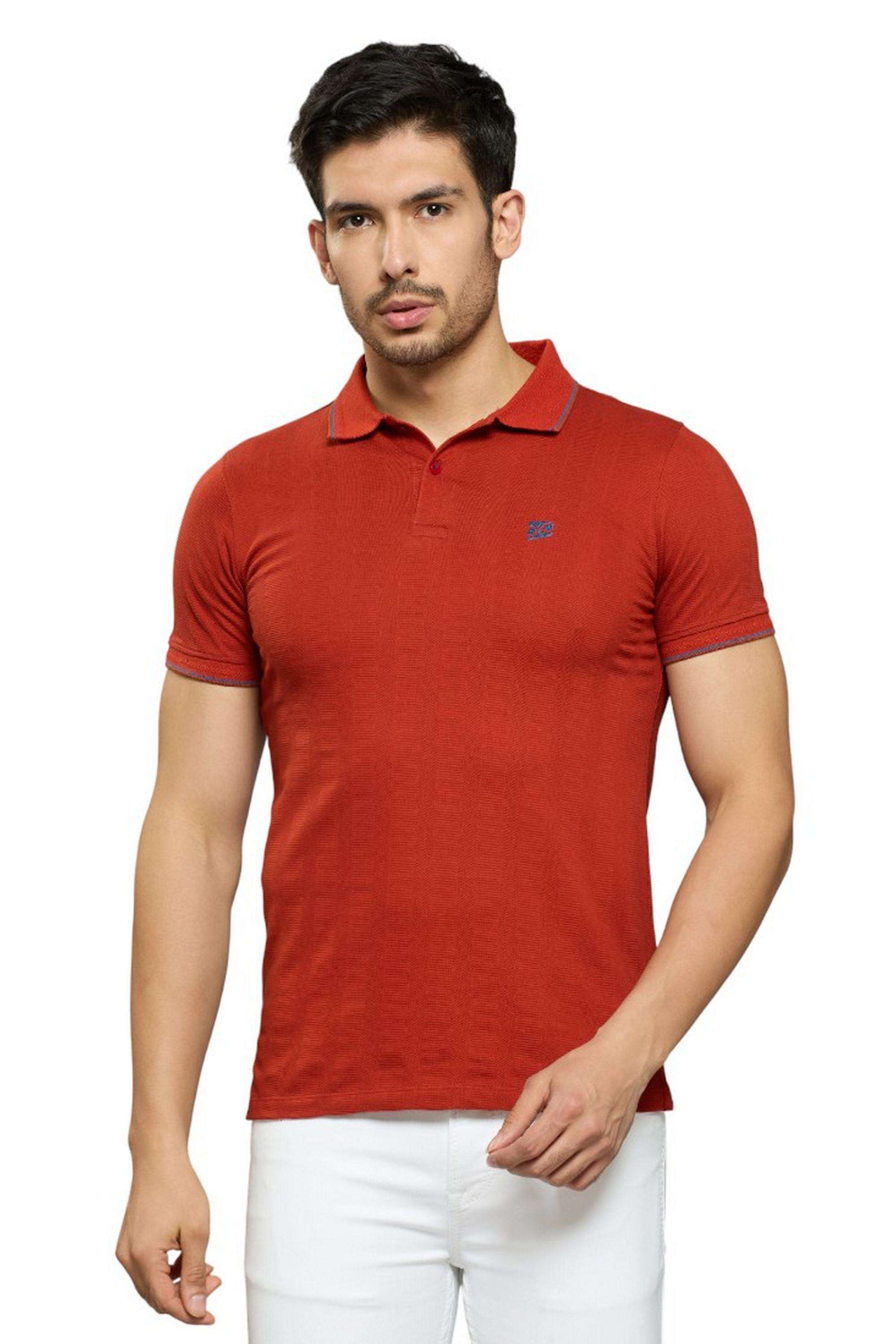 Printed-Blended-Fabric-Polo-Men-s-T-Shirt