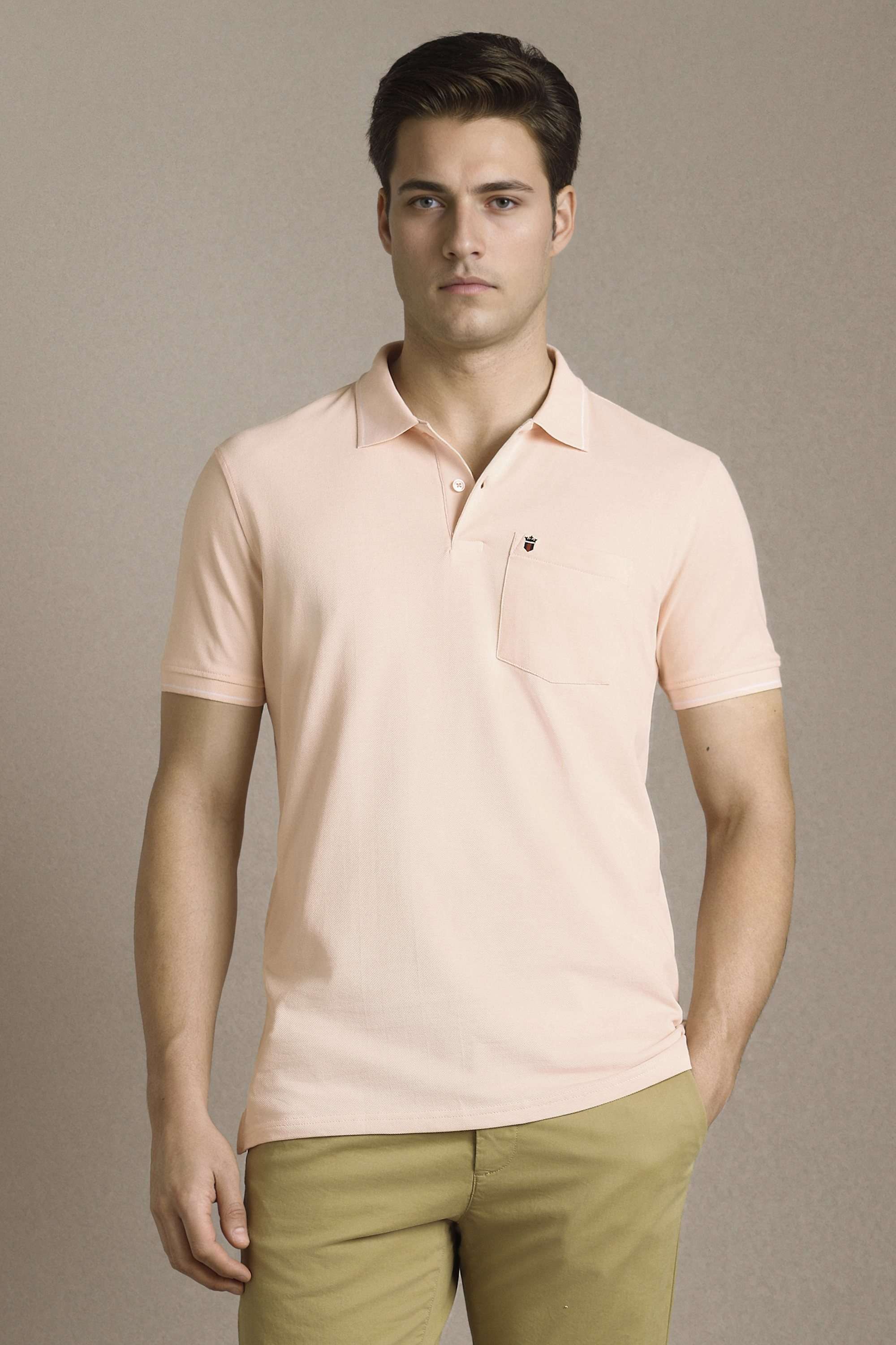 Solid-Cotton-Slim-Fit-Men-Polo-T-Shirt
