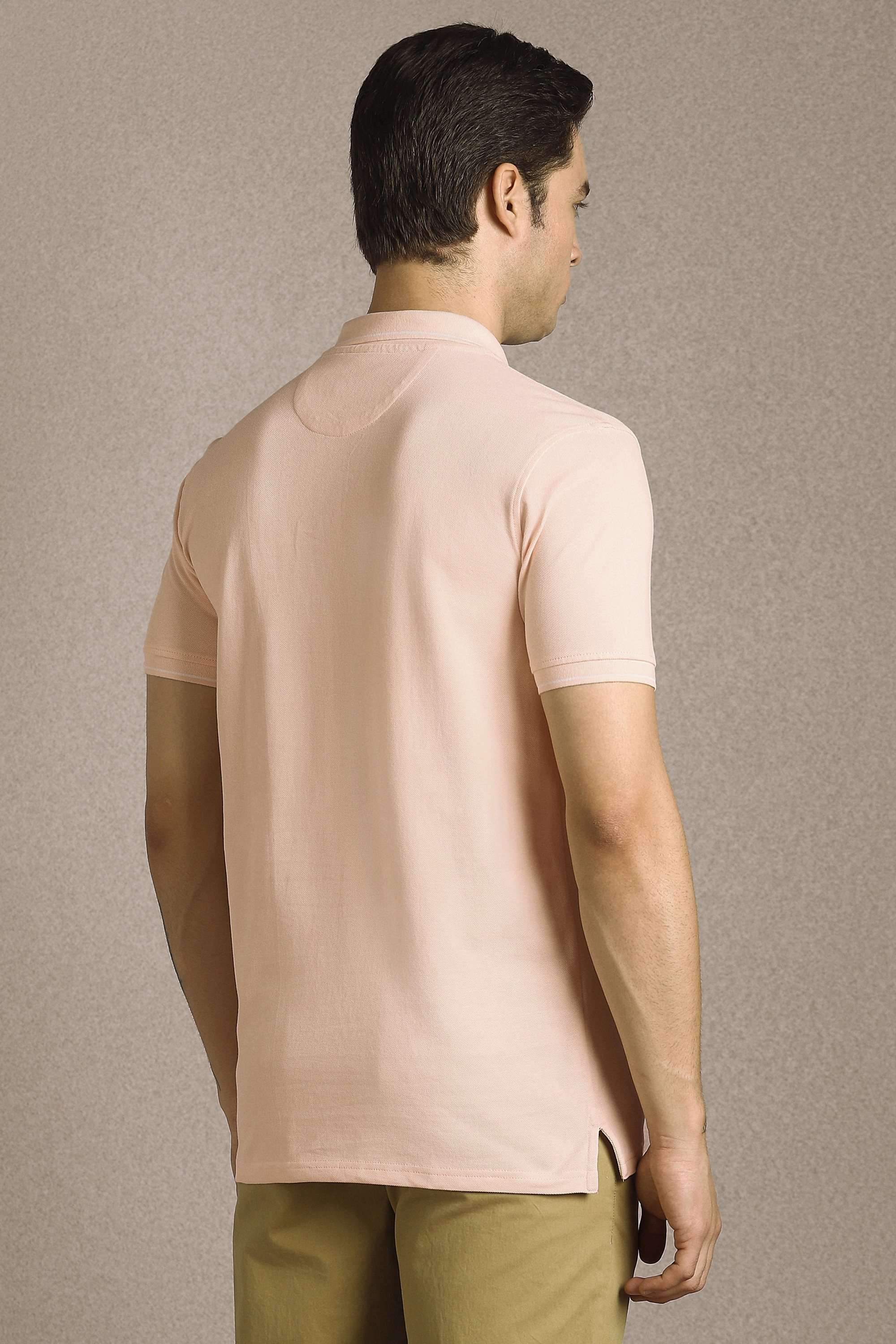 Solid-Cotton-Slim-Fit-Men-Polo-T-Shirt
