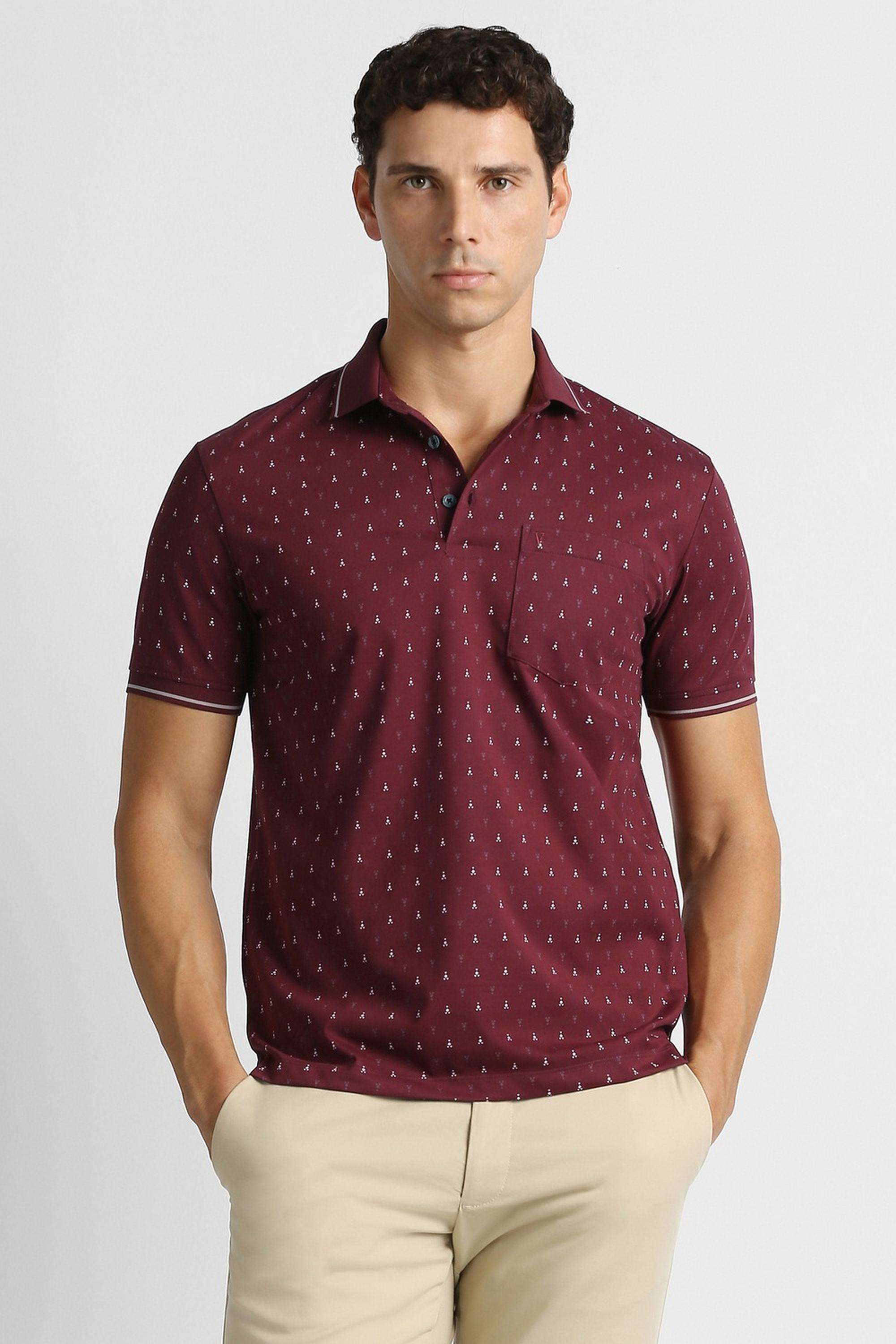 Printed-Polyester-Cotton-Polo-Men-s-T-Shirt