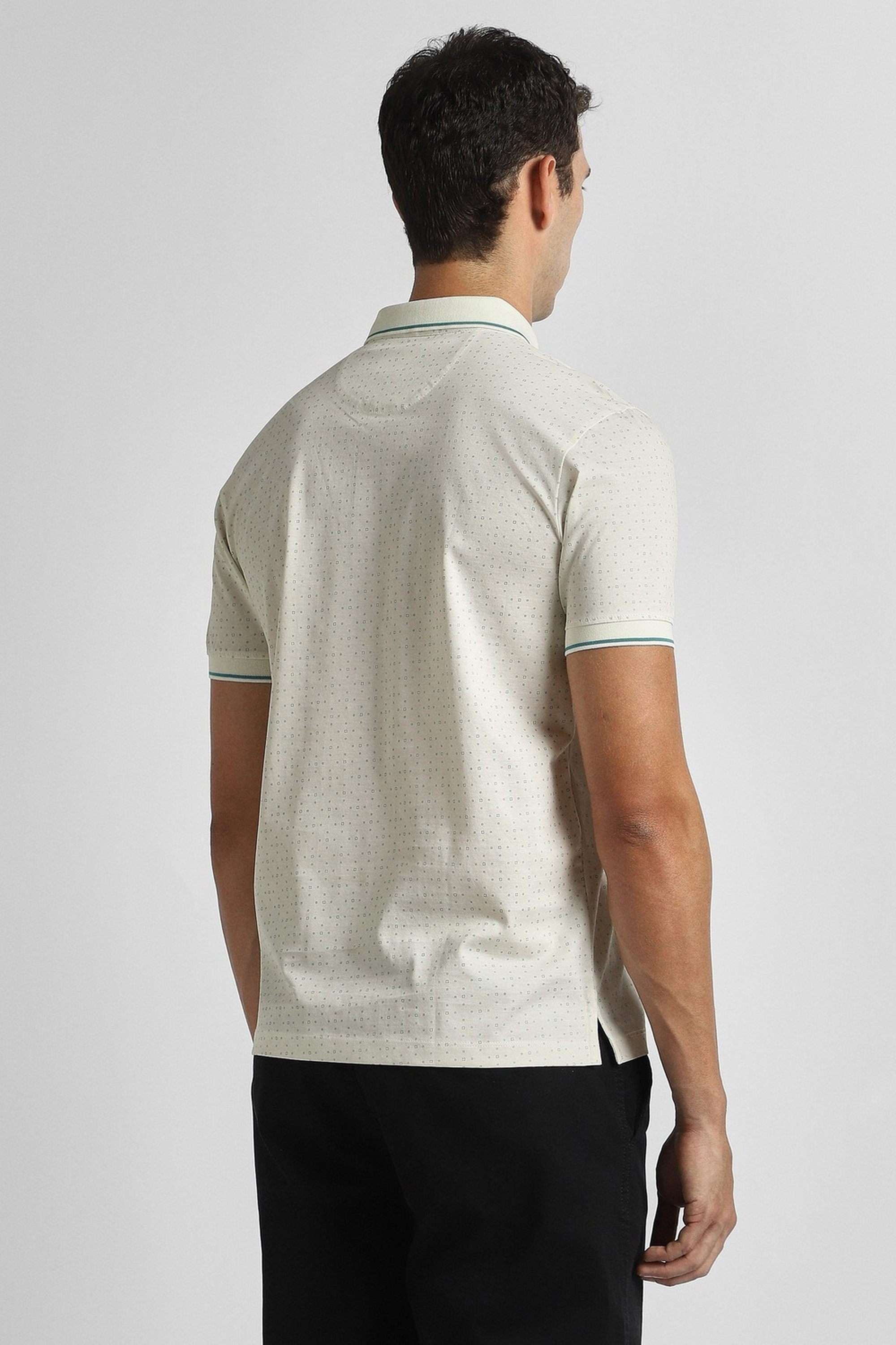 Textured-Cotton-Polo-Men-s-T-Shirt