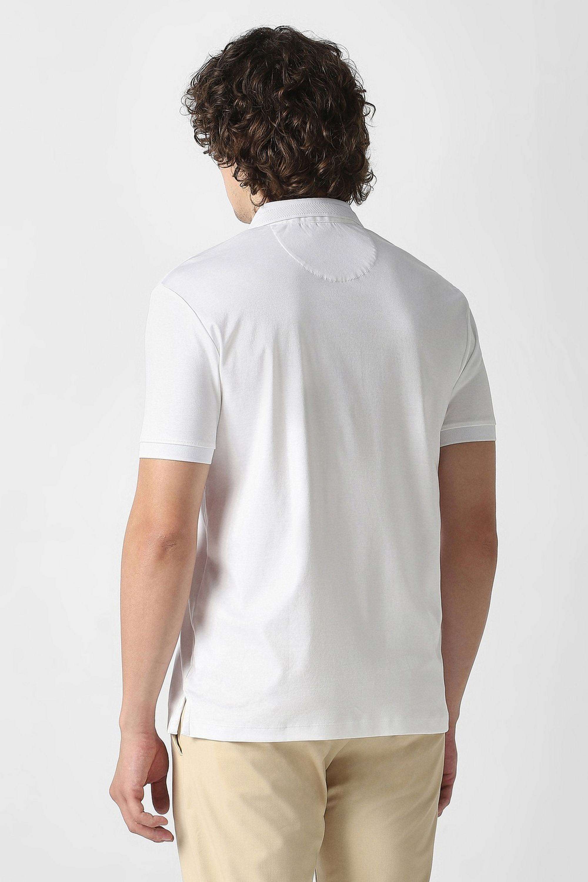 Solid-Cotton-Polo-Men-s-T-Shirt