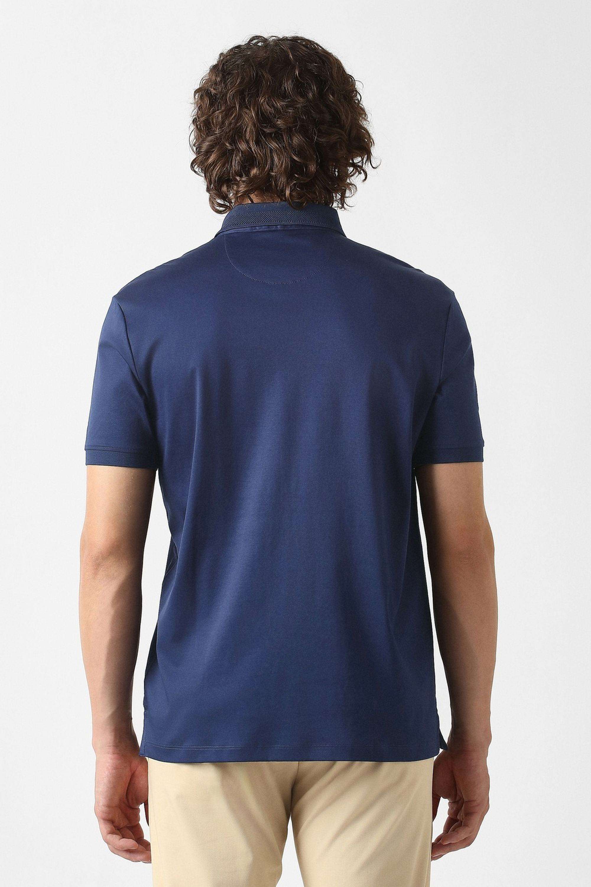 Solid-Cotton-Polo-Men-s-T-Shirt