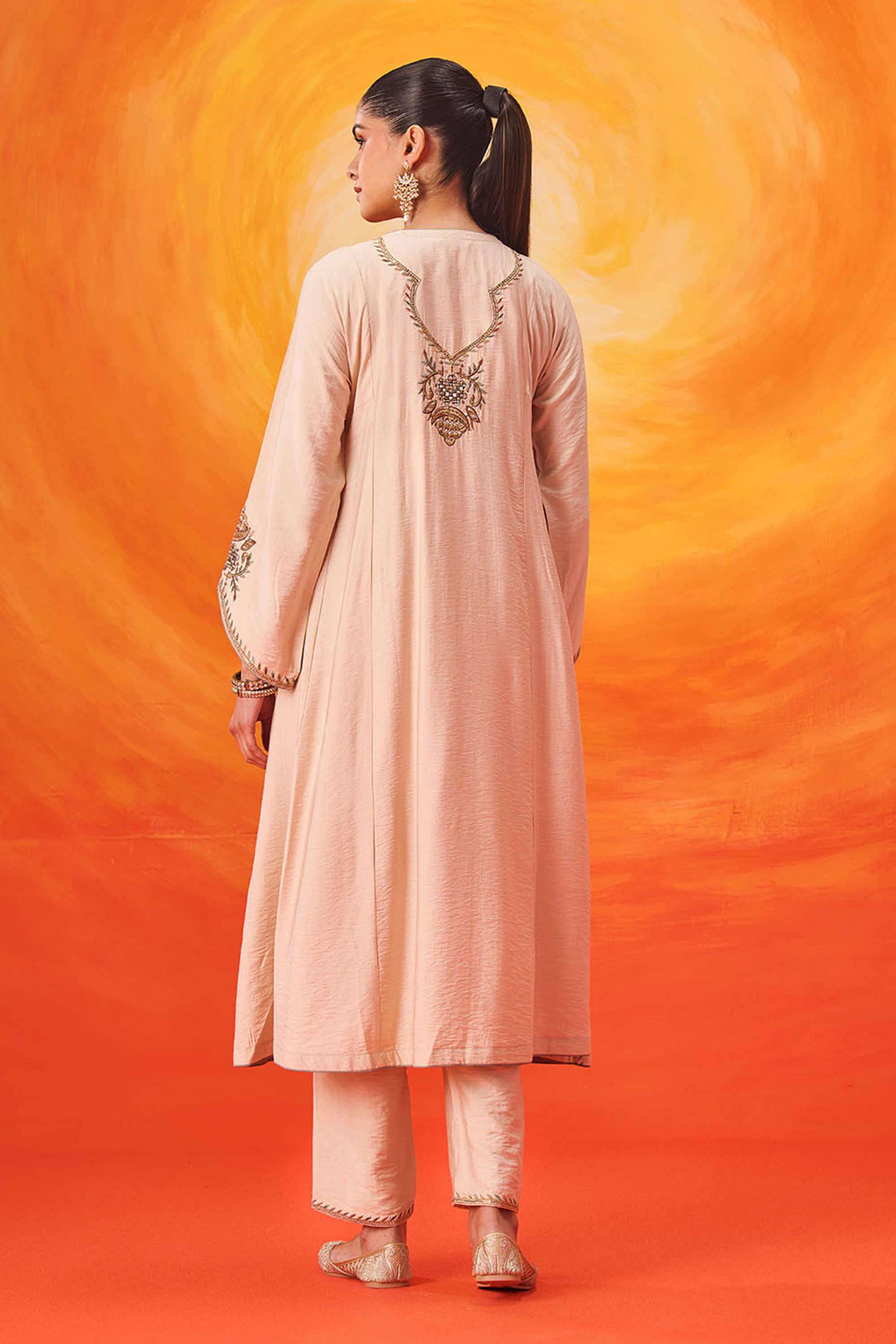 Embroidered-Cotton-Round-Neck-Women-Kurta-with-Pant-and-Dupatta